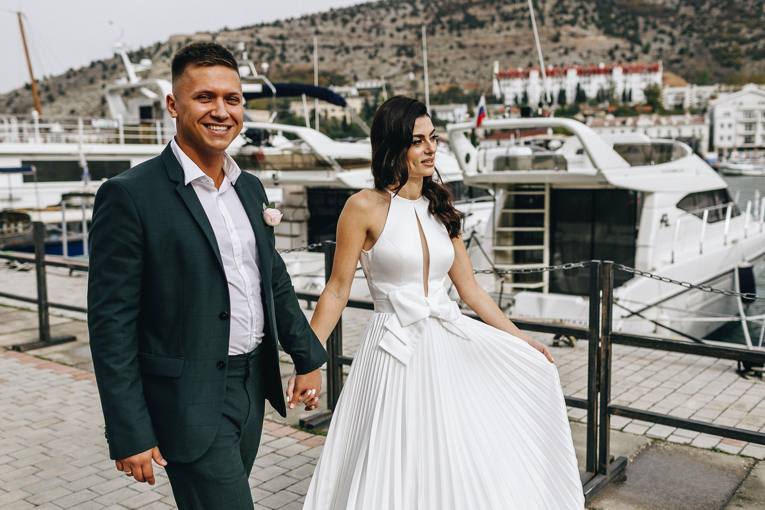 Свадьба в Бухте Балаклава. Крым фото, отдых Крым, Севастополь фото, Свадьба фото, Олег Горбатко