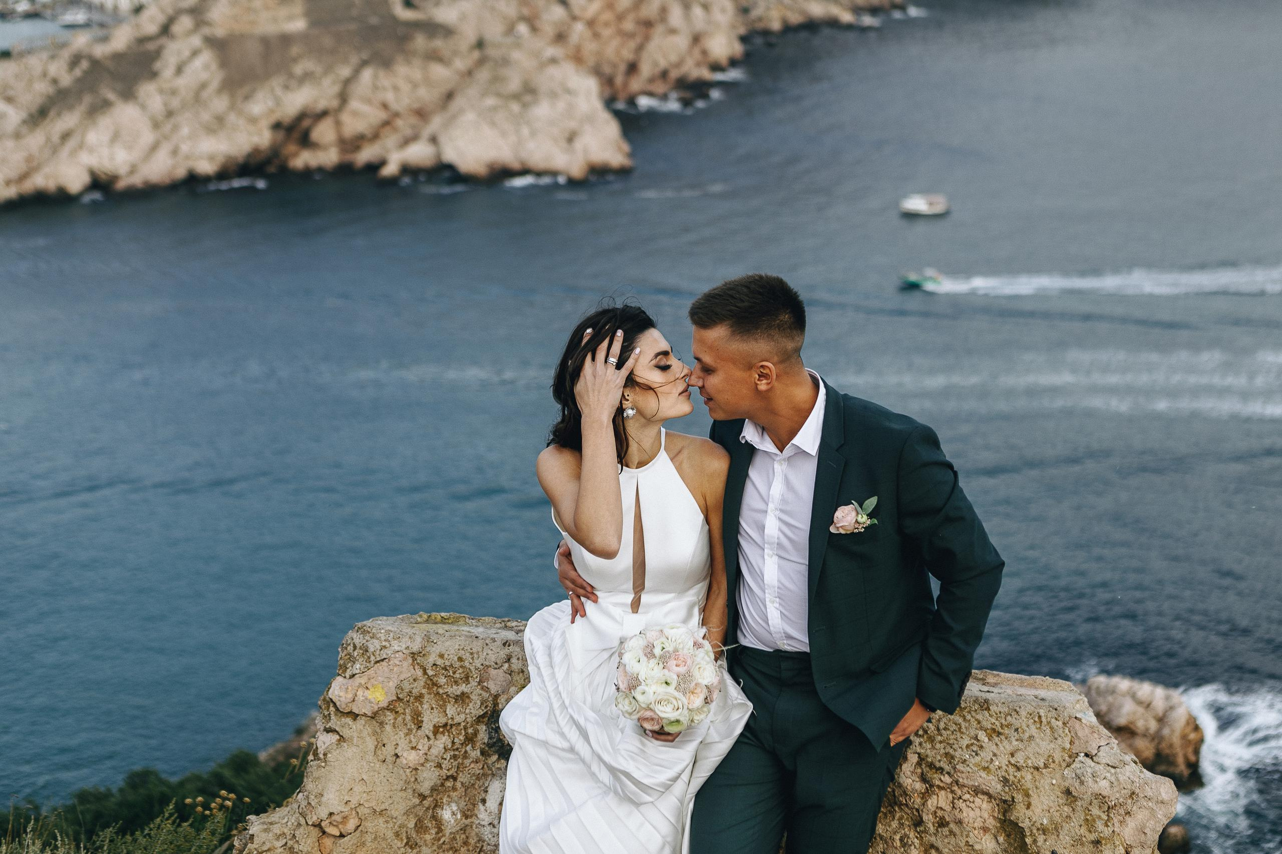 Свадьба в Бухте Балаклава. Крым фото, отдых Крым, Севастополь фото, Свадьба фото, Олег Горбатко