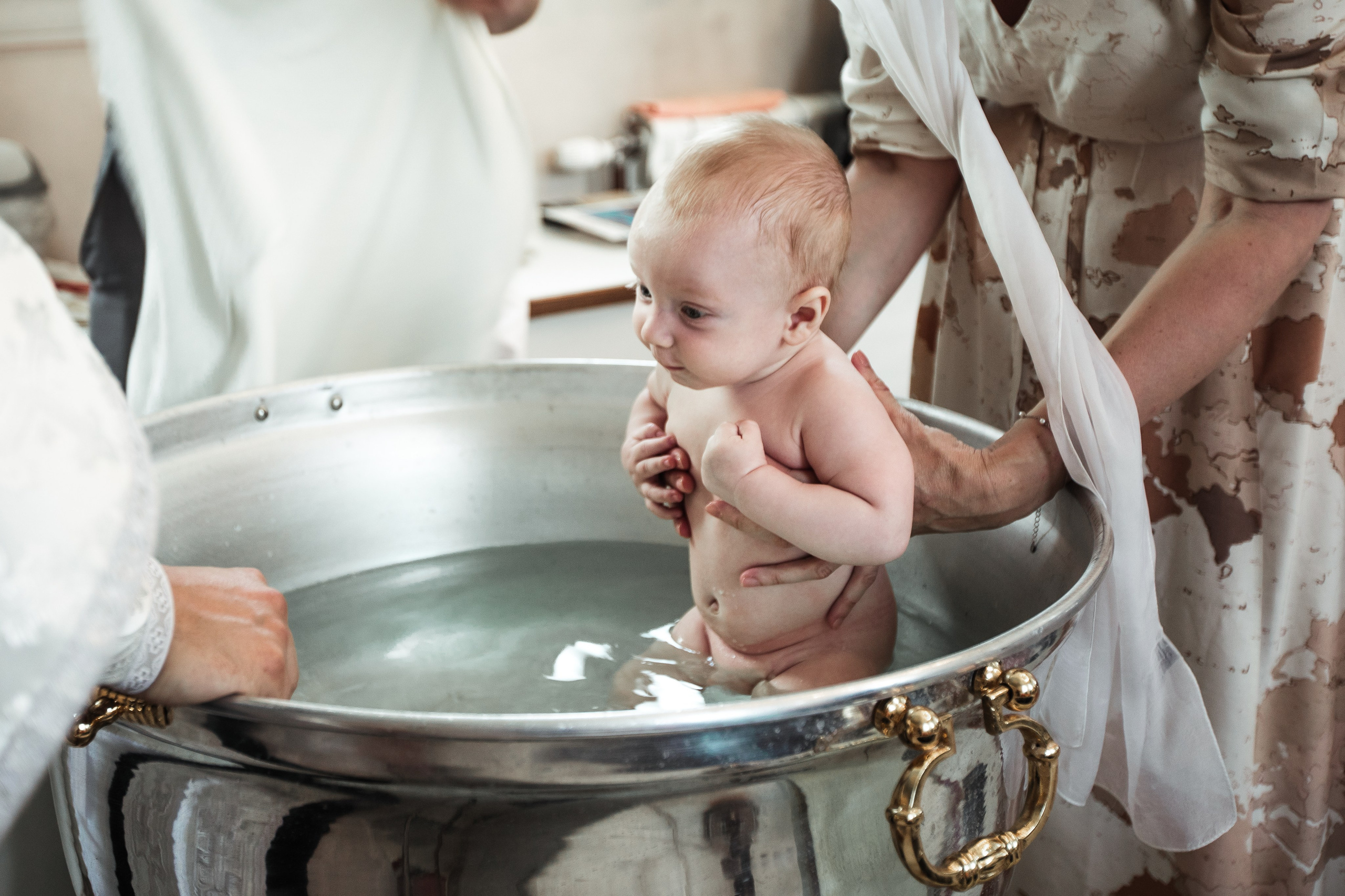 Крещение Николая в Елоховском Соборе. Фотосессии в Москве - фотограф Неонилла Ленко