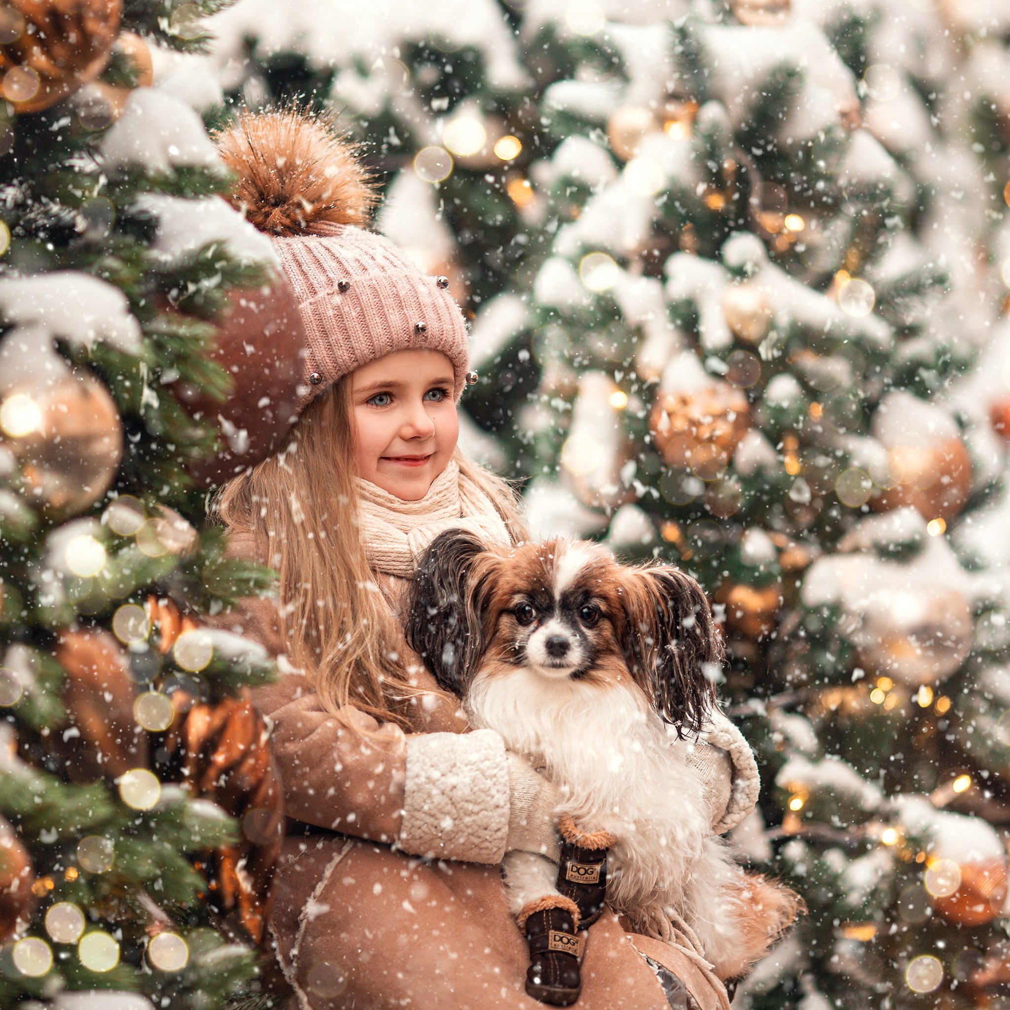 Новогодние фотосессии. Детский и семейный фотограф Елена Михайлова в Москве