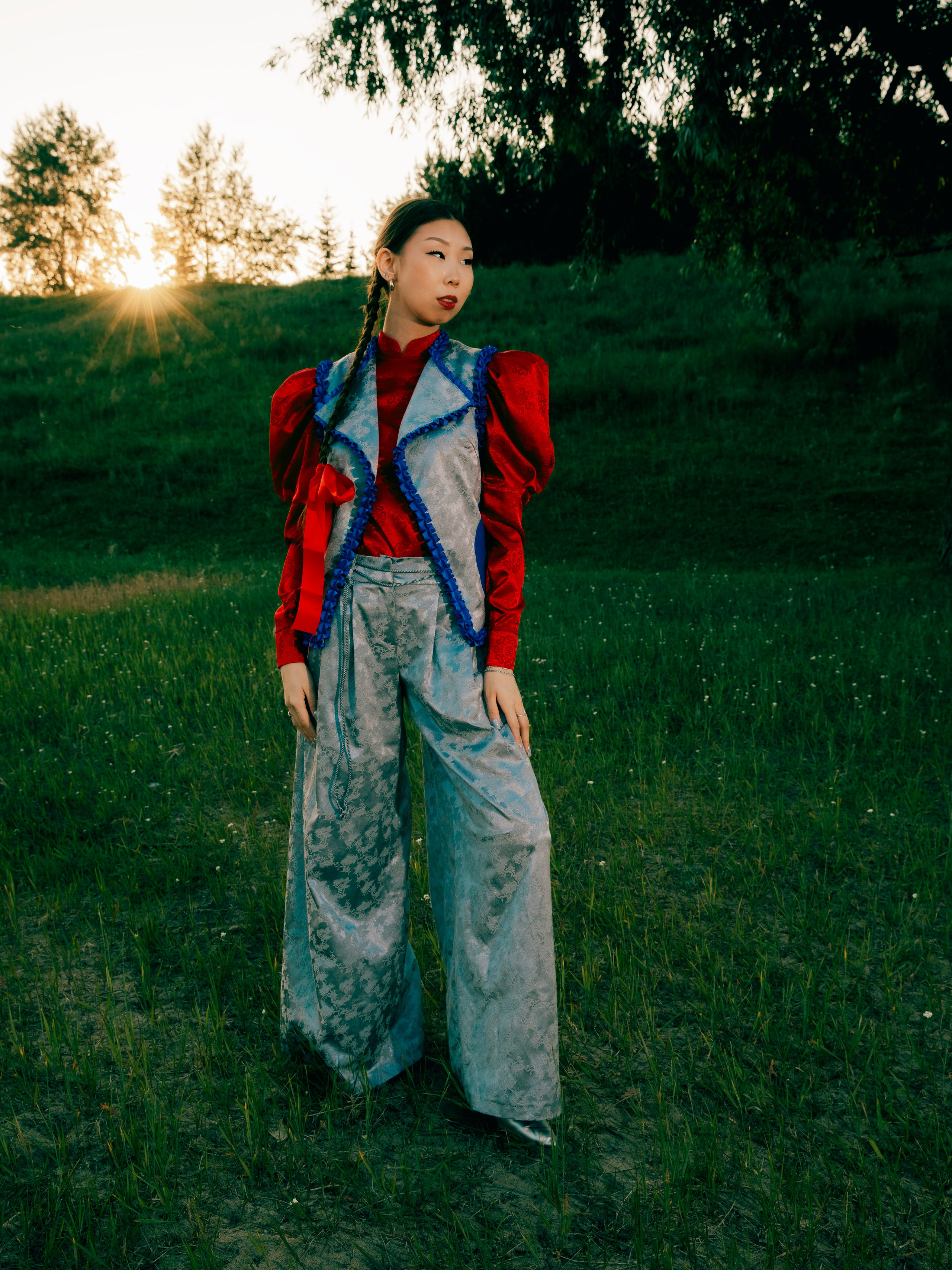 Фотосессия в традиционных бурятских костюмах в Новосибирске — Роман Лахмыткин