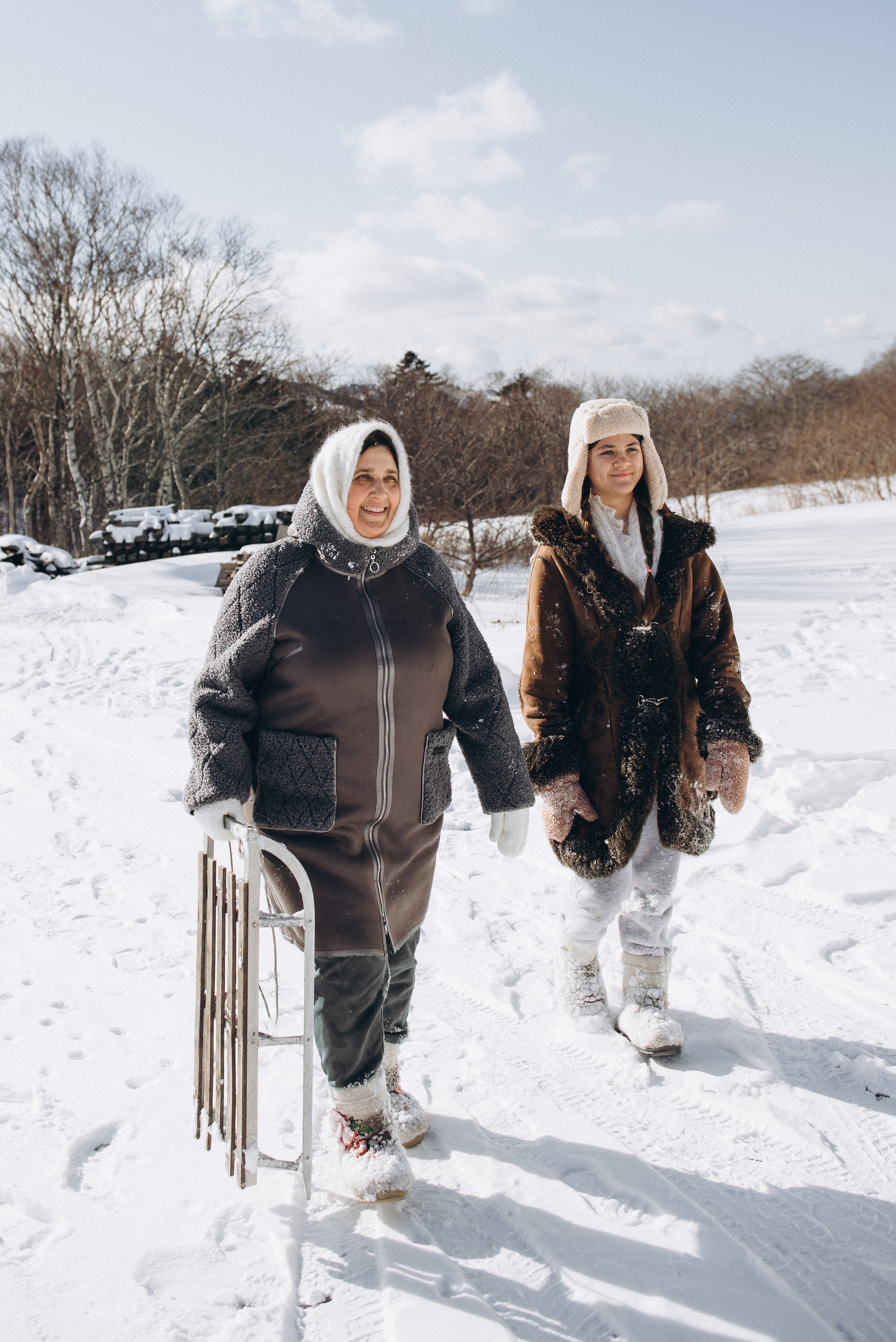 Марина и Таисия. Ирина Метелица фотограф на Шикотане