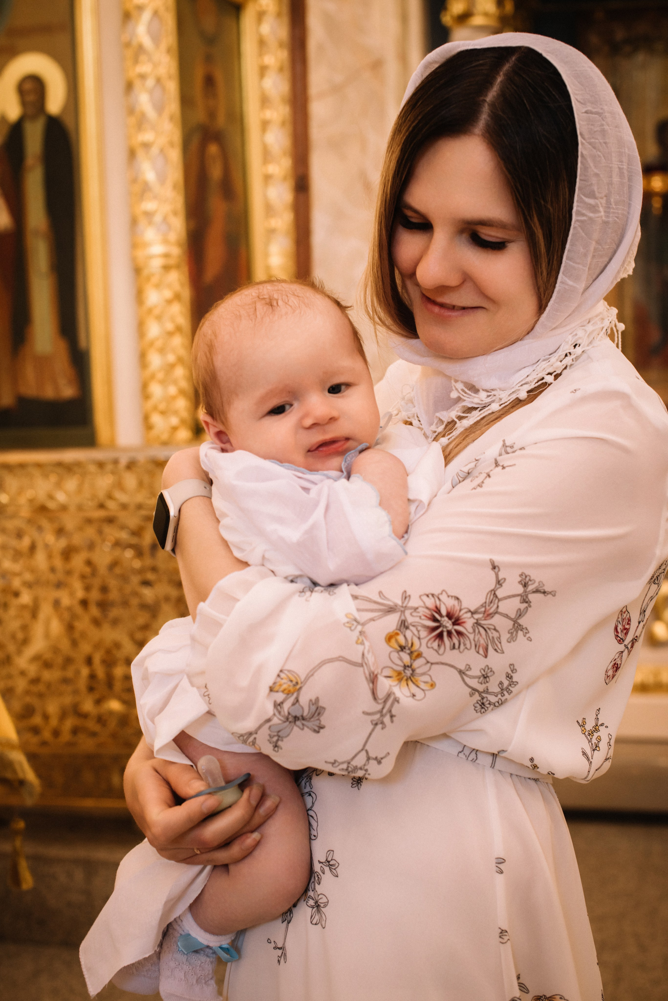 Крещение. Фотограф новорожденных и беременности Сергиев Посад Усачева Ирина