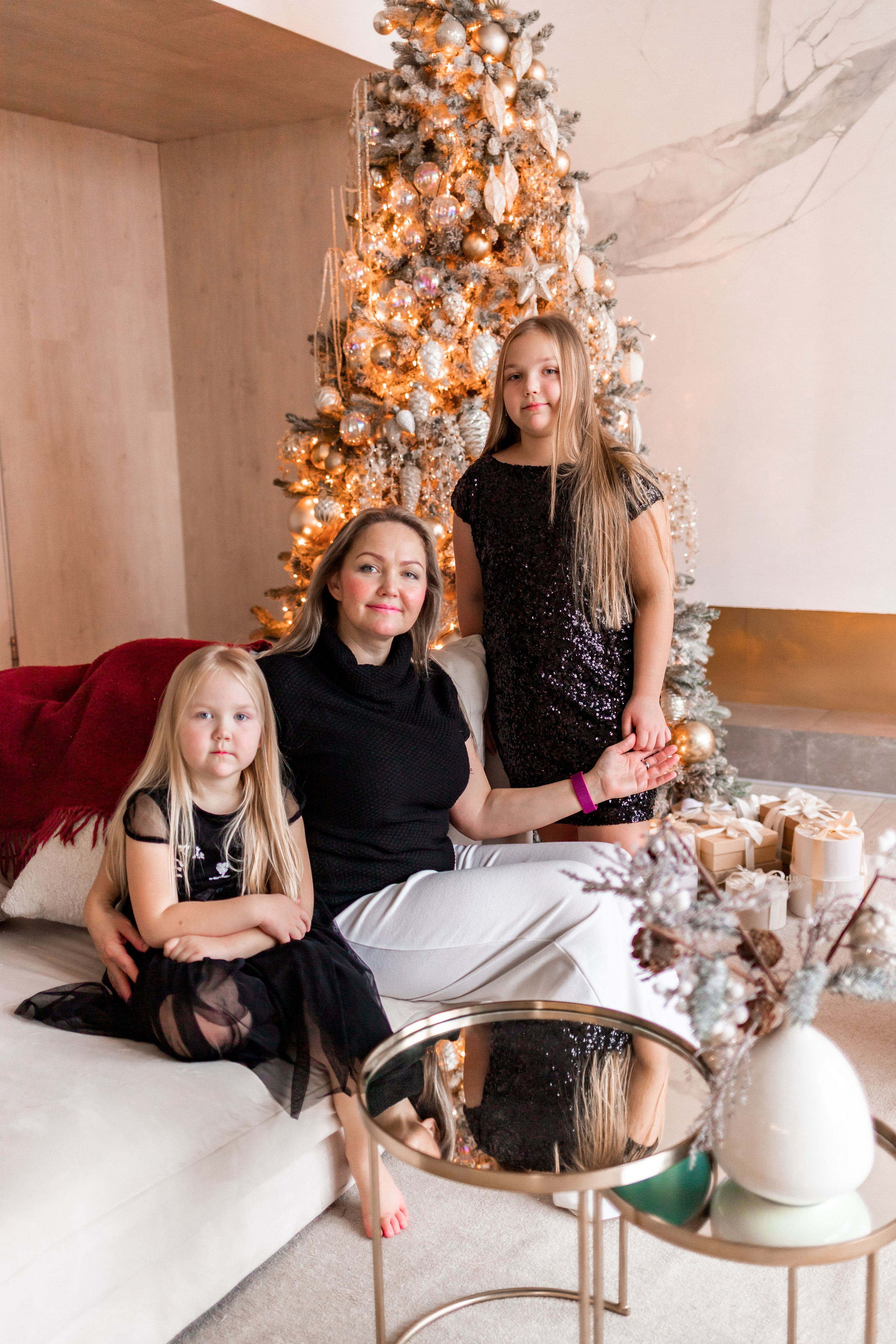 НОВОГОДНЯЯ СЕМЕЙНАЯ. Семейный Фотограф в Санкт-Петербурге Пушкин Анастасия Дьяконенкова