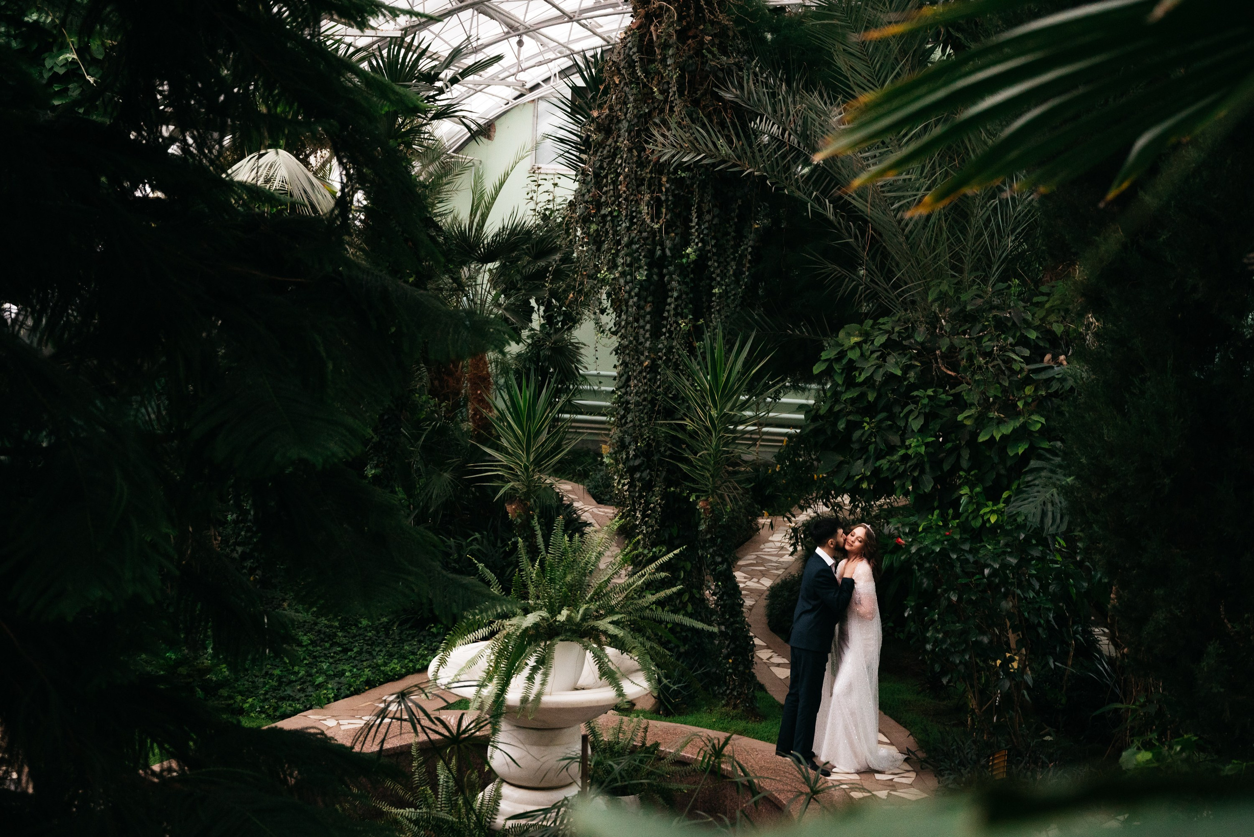 Зимний сад. Свадебный фотограф Ижевск Петр Шишков