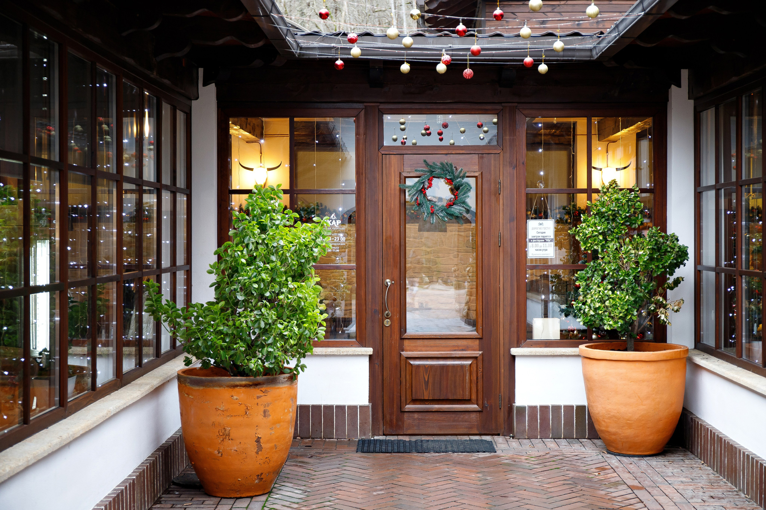 Парк-отель «Орлиное гнездо». Ресторан «Жар» Новогодний. п. Горячий Ключ. Интерьерный фотограф в Краснодарском крае Светлана Шурлова