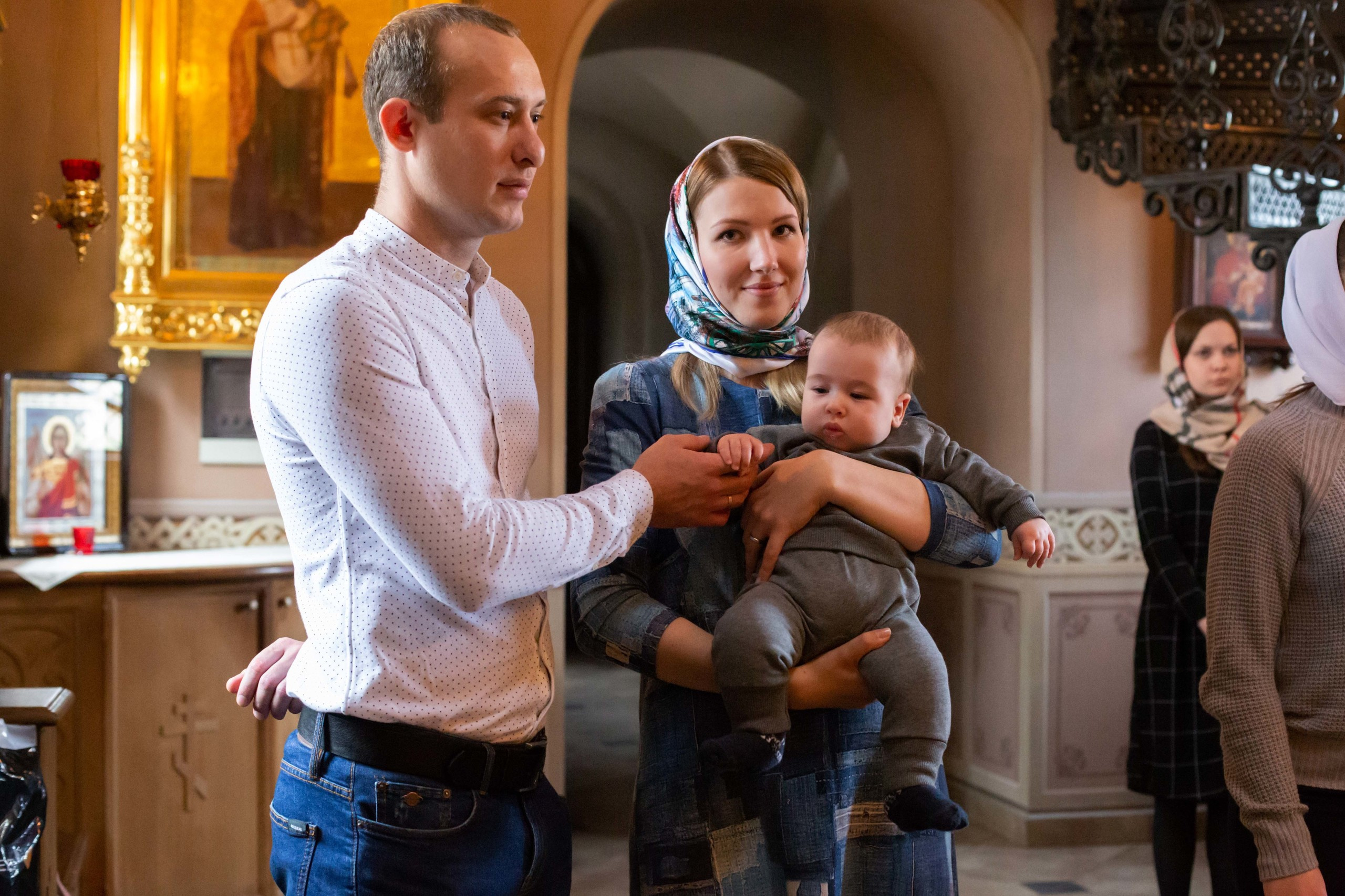 Крещение. Семейный и детский фотограф в Москве Олеся Сухова