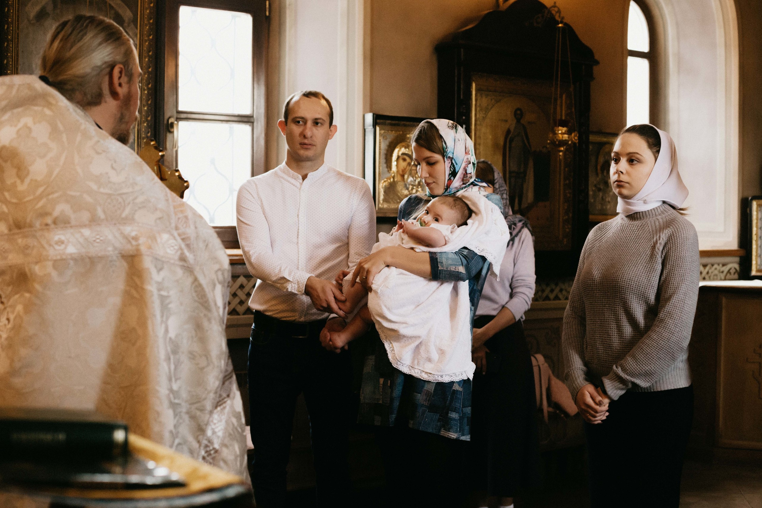 Крещение. Семейный и детский фотограф в Москве Олеся Сухова