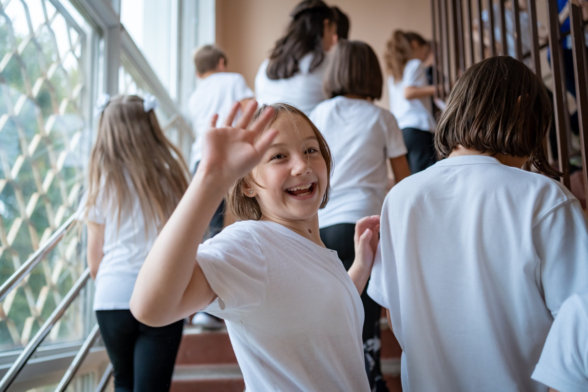 Выпускники начальной школы. Семейный фотограф Варвара Сорока в городе Москве