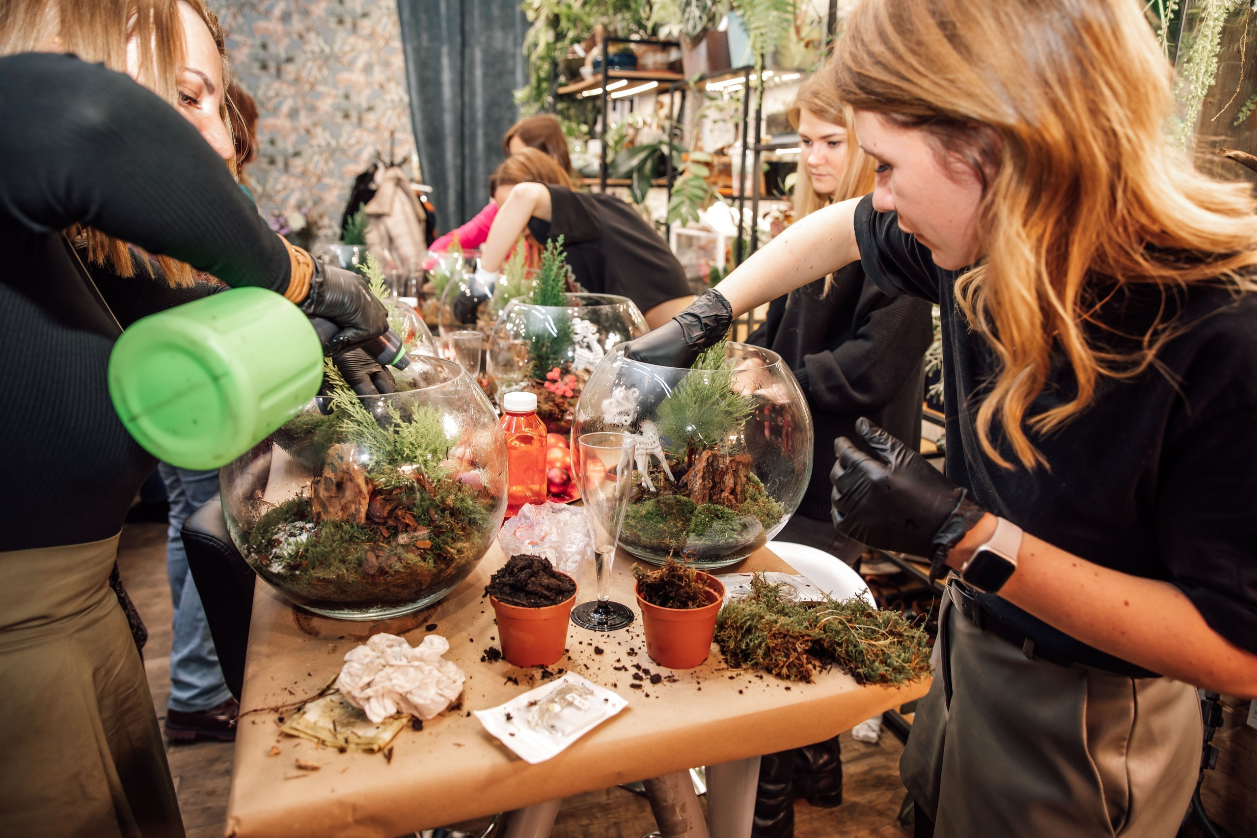 МК в GREENSTUDIO. Семейный и ивент фотограф в Москве Мария Маликова