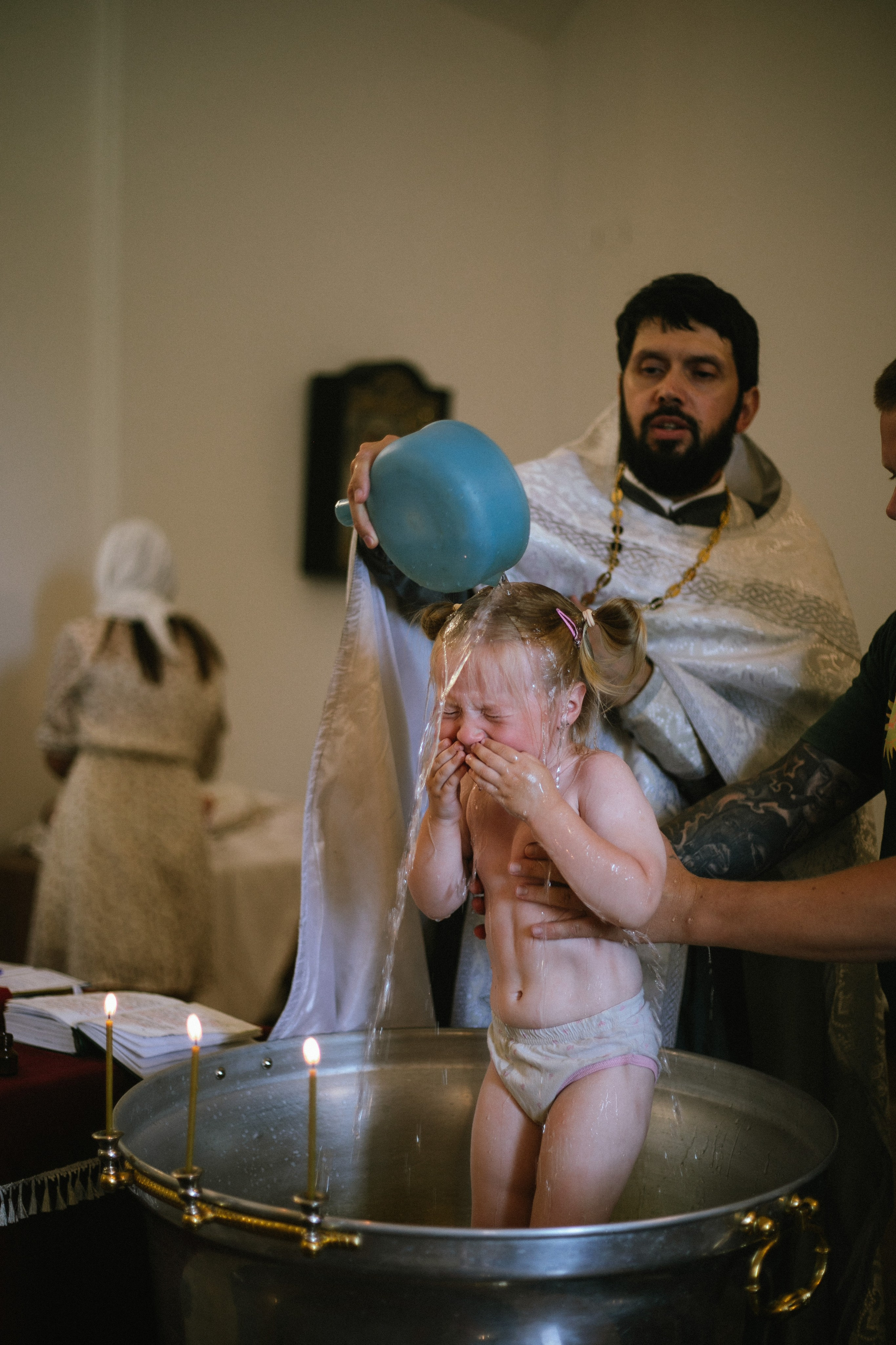 Таинство Крещения. Фотограф Карина Орехина из Ярославля