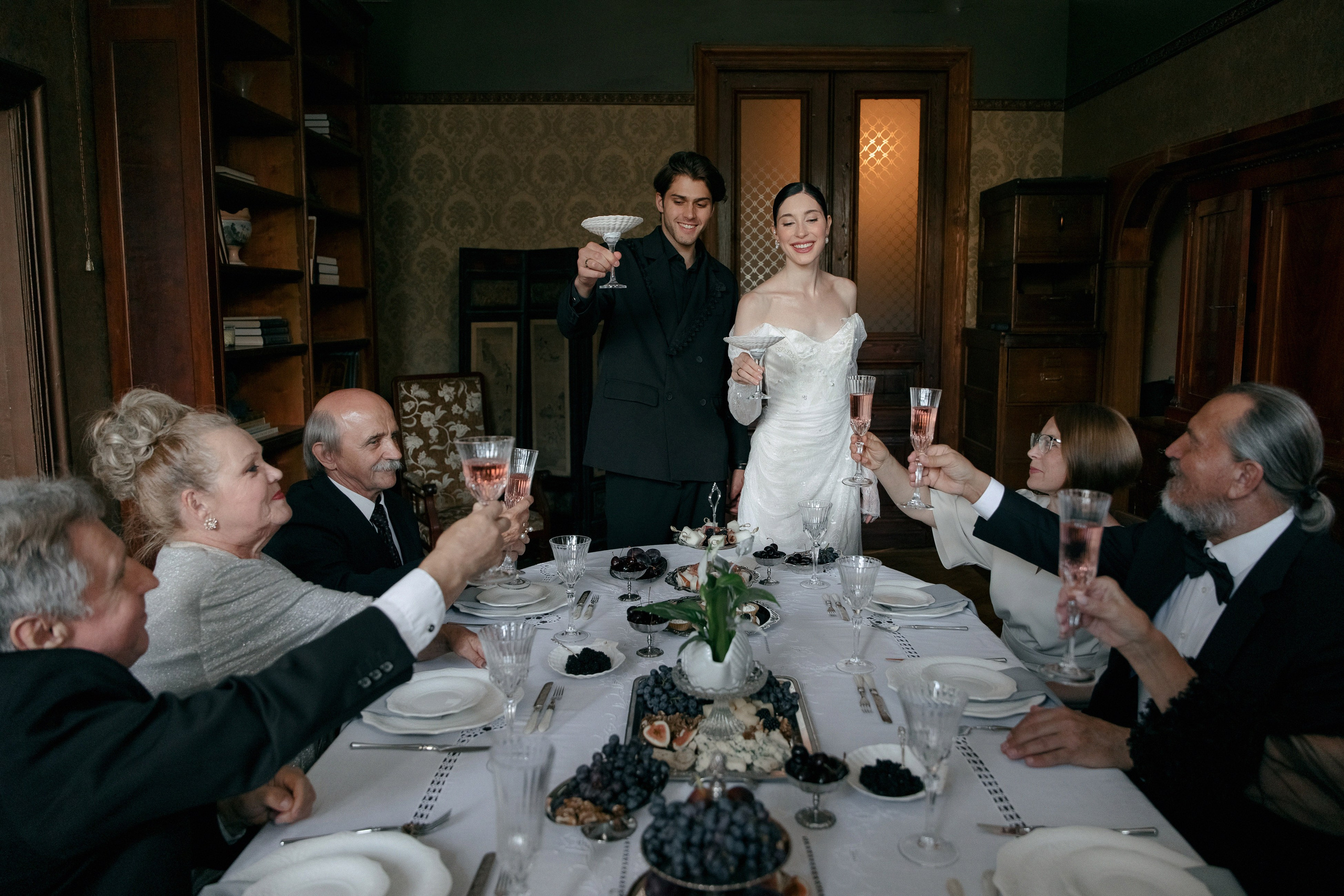 Винтажная история Полины и Дмитрия. Свадебный фотограф Москва