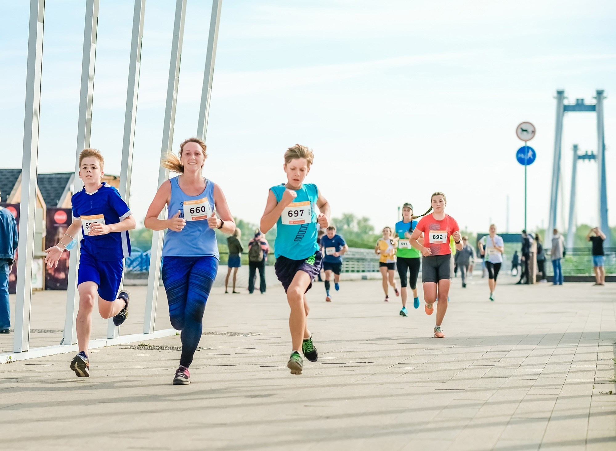 Репортаж Забег в Красноярске