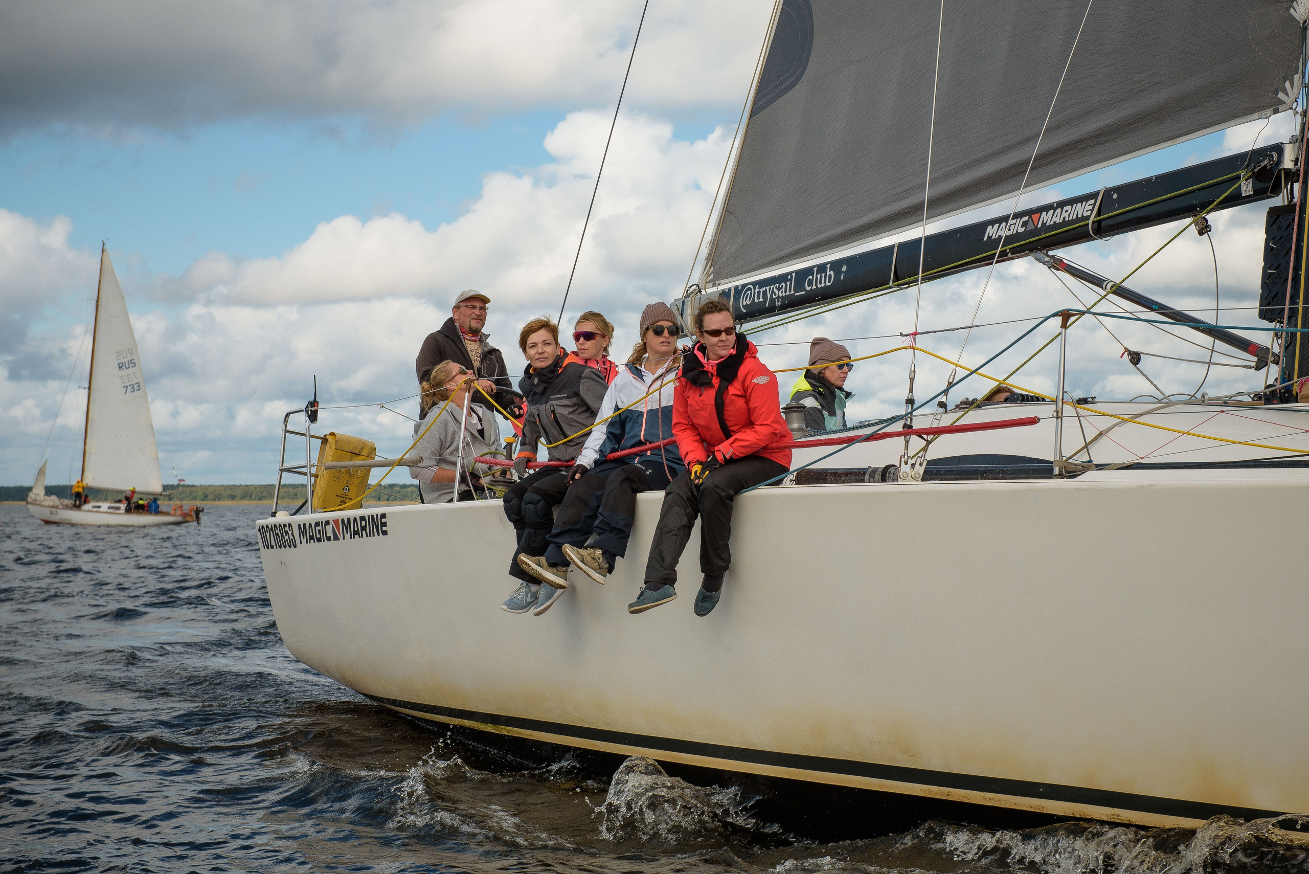 Яхтинг. Фотограф Дмитрий Потатуев