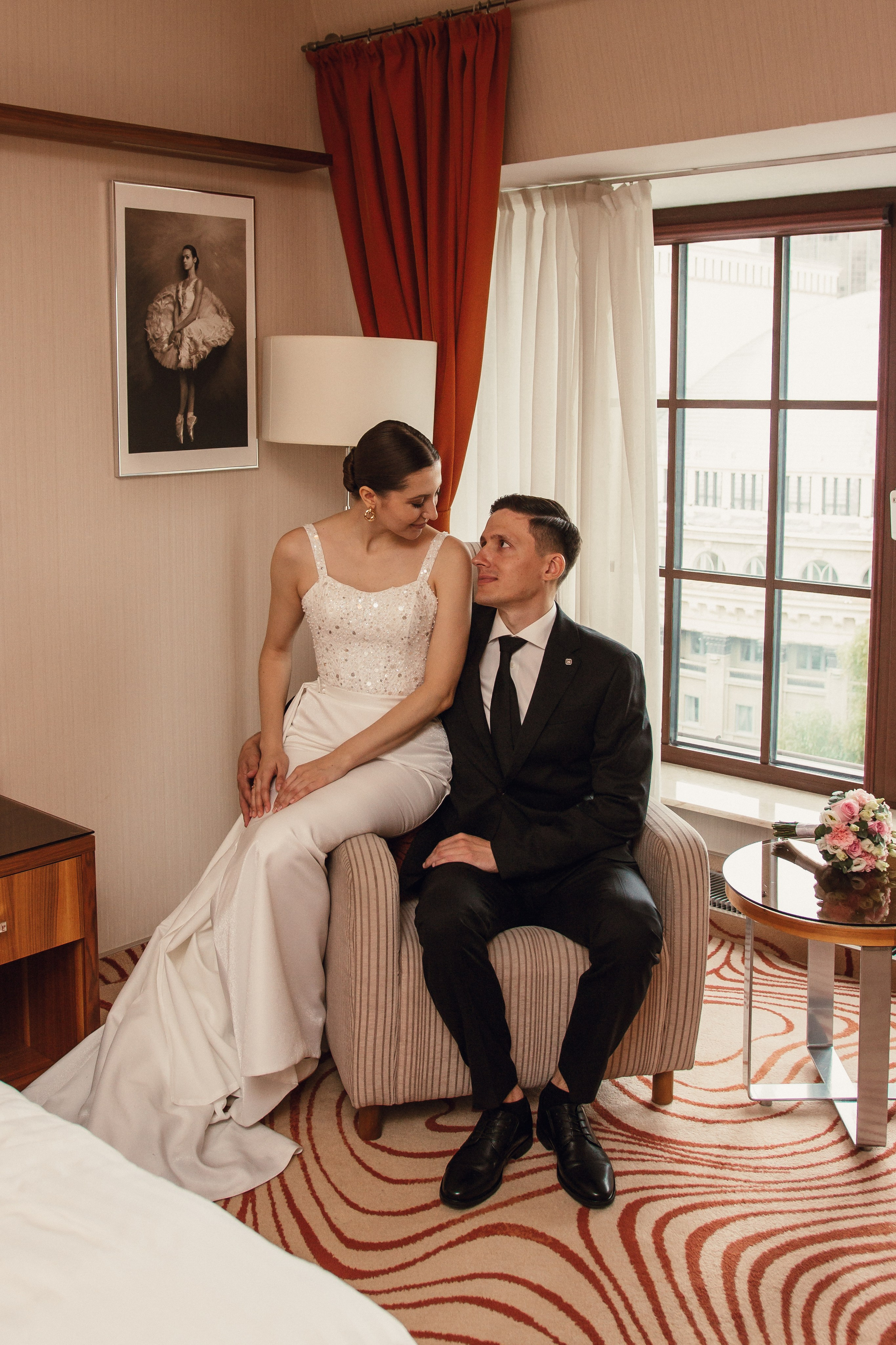 Оксана и Максим Grand Autograph Hotel & Театр оперы и балета. Фотограф Новосибирск