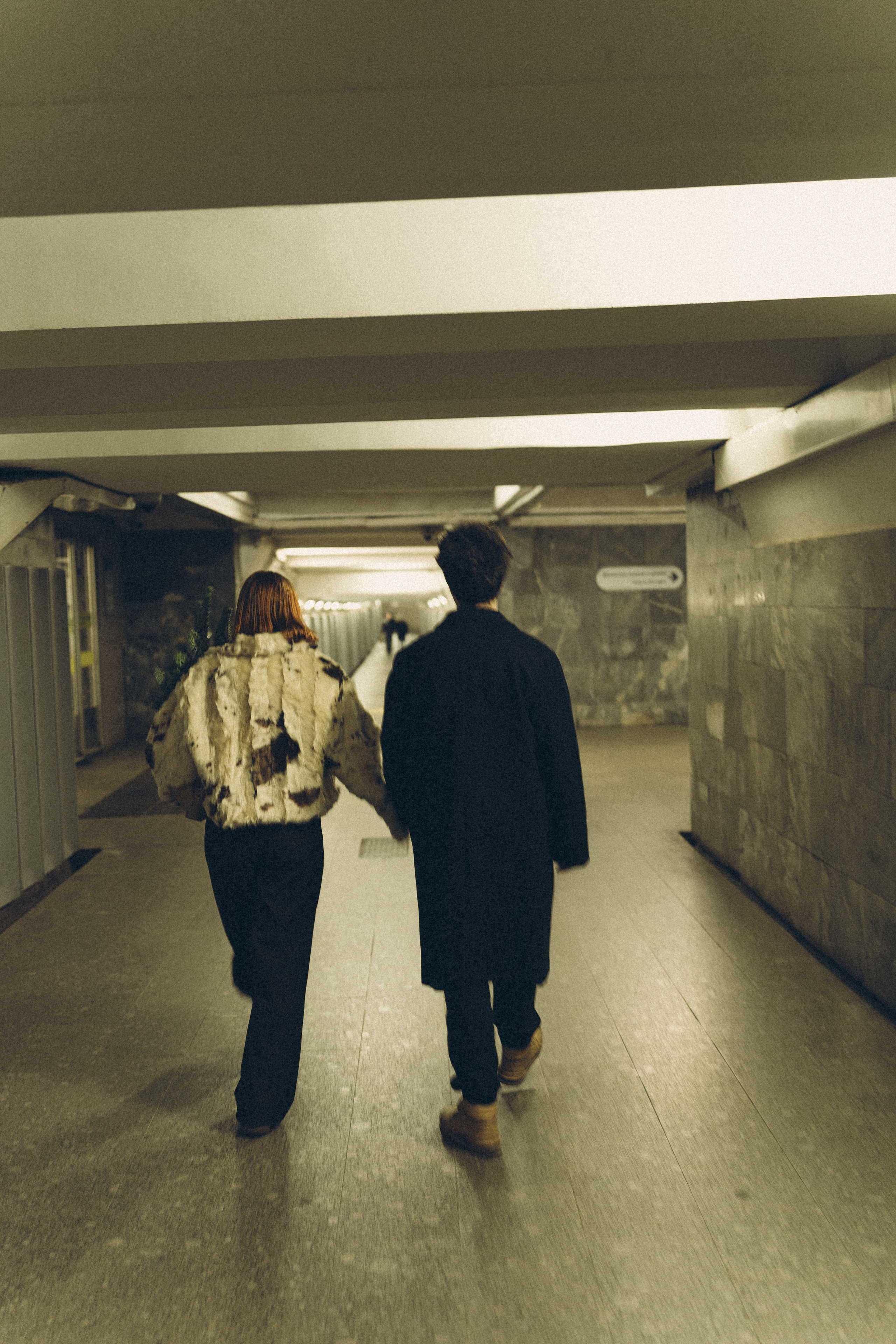 НОВОГОДНЯЯ ФОТОСЕСИИЯ ПАРЫ В МЕТРО ЛЮБОВЬ. Профессиональный фотограф, Санкт-Петербург — Виктория Богомолова