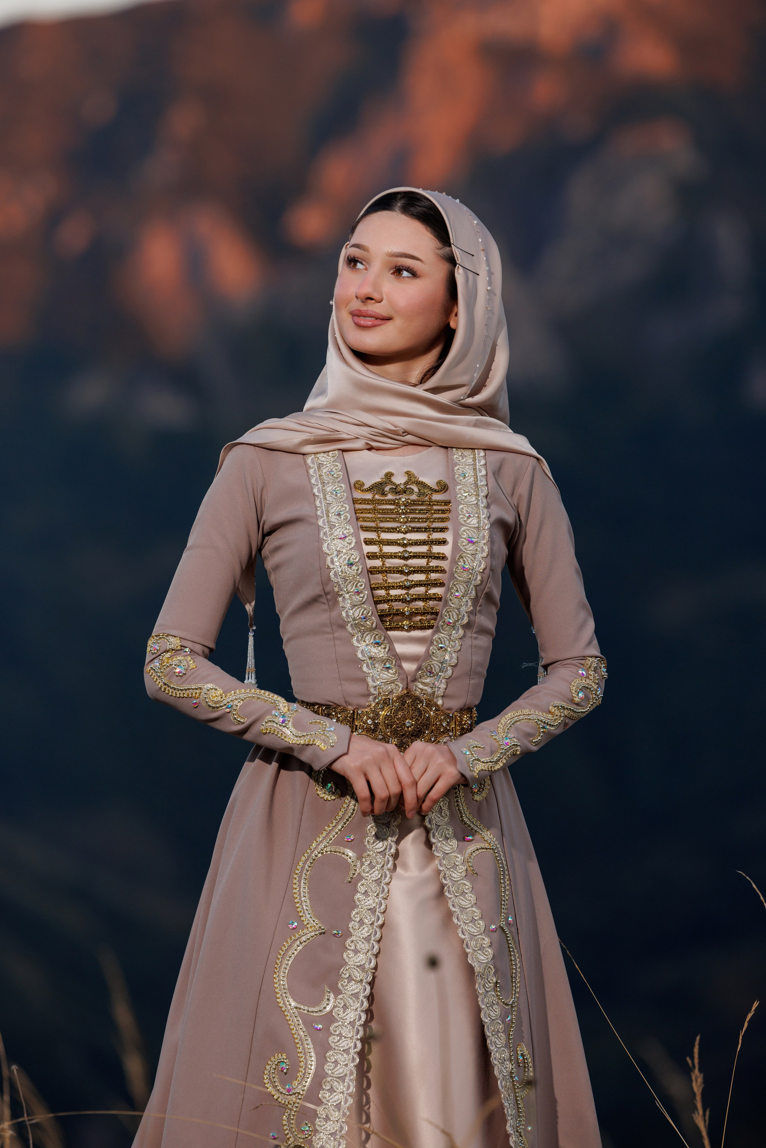 Фотосессия в Галанчоже с Анжелиной Дудаевой. Taysumoff