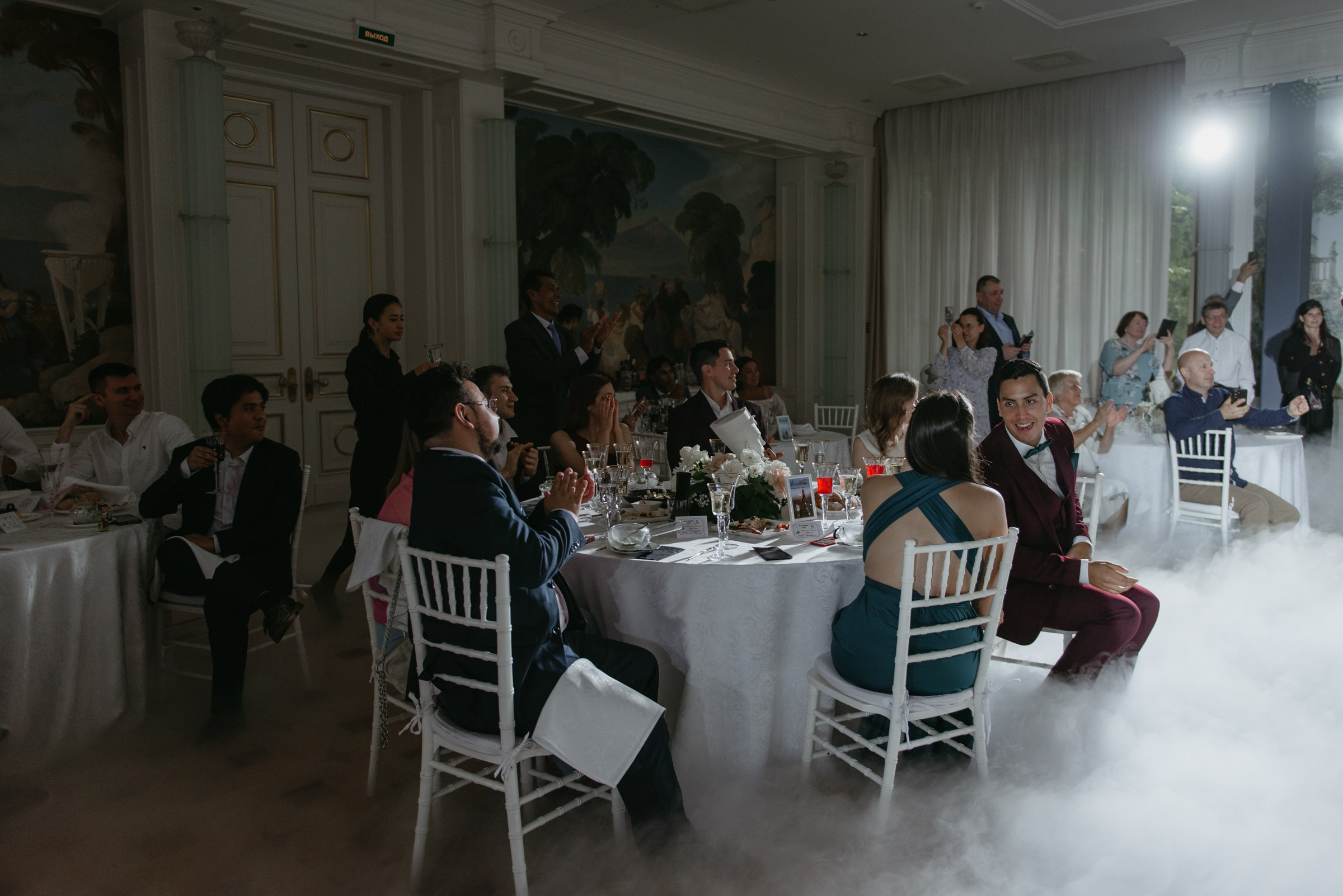 свадебный банкет в резиденции К2