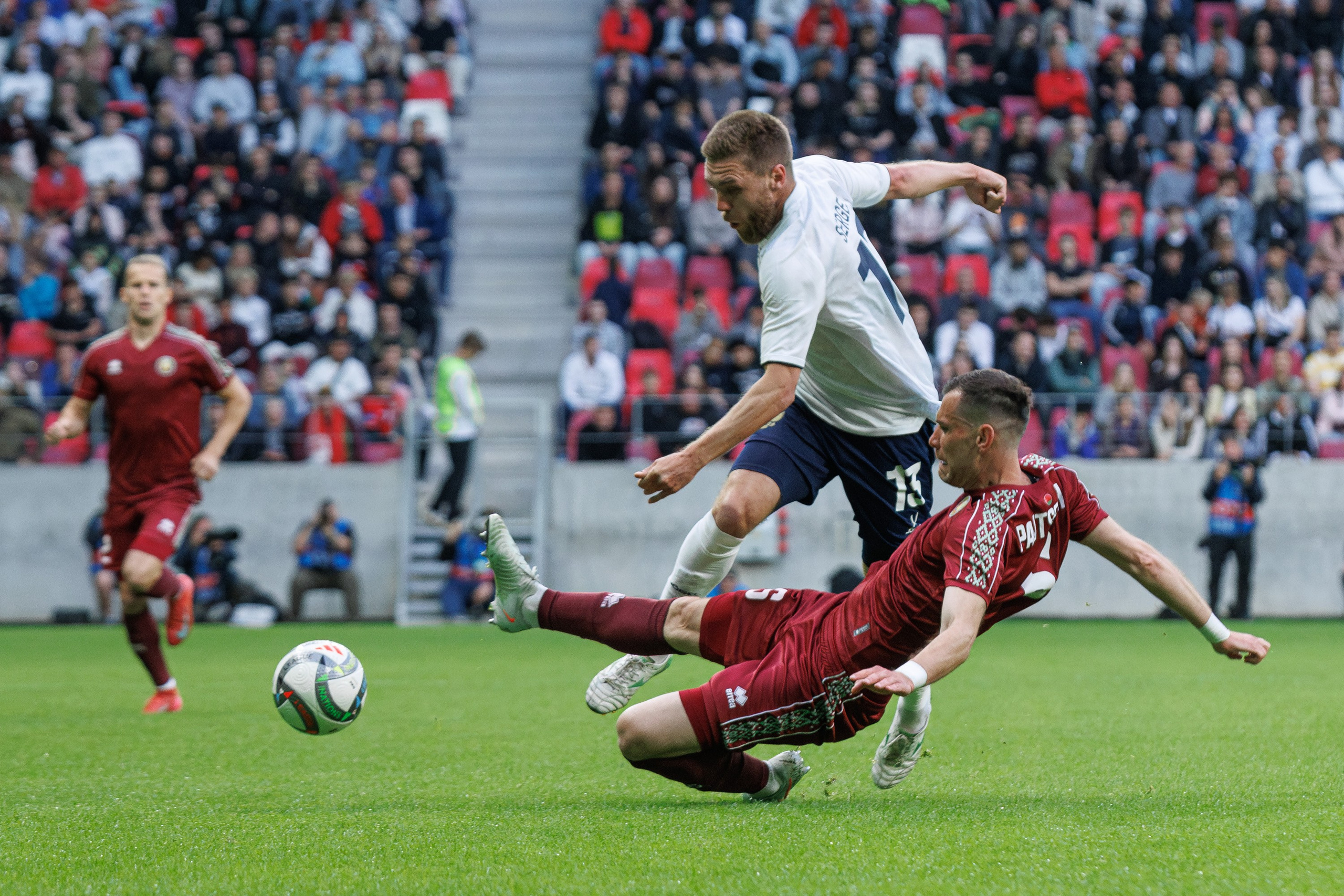 Товарищеский матч Россия — Беларусь. Спортивный фотограф Вадим Добедченков