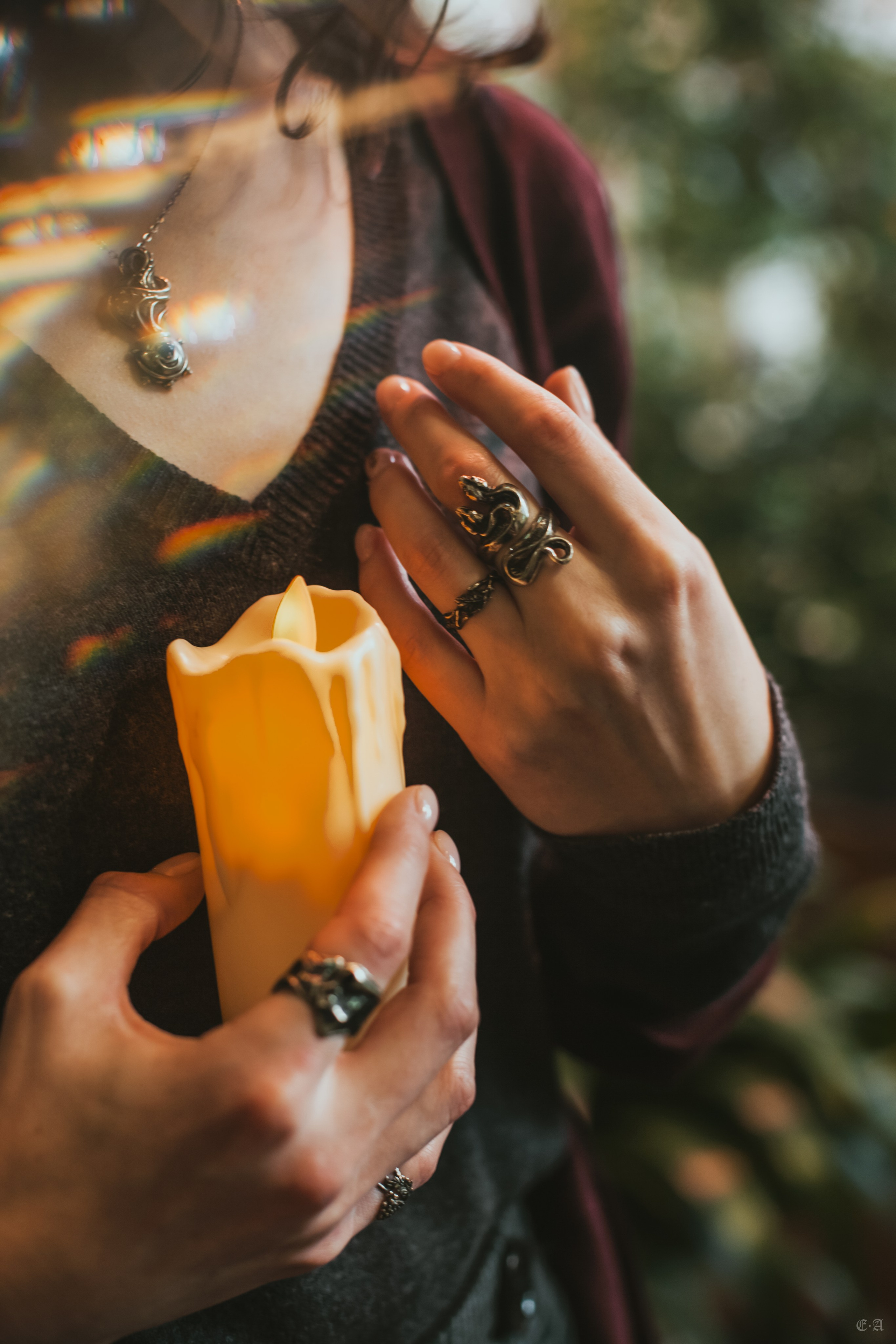 Осенние колосья для Белой Волчицы. Фотограф Ellairen