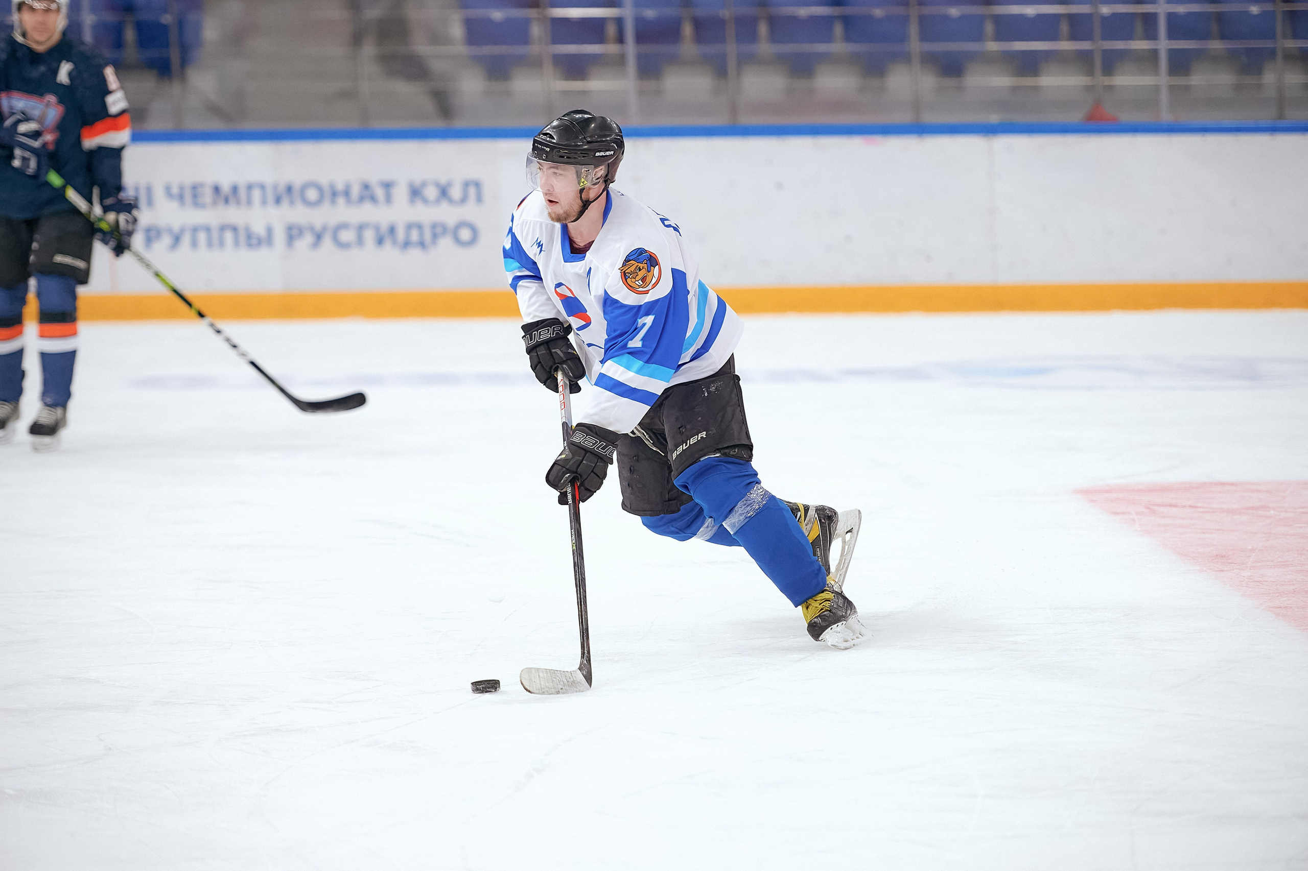 Портфолио репортажной фотосъёмки: Кристалл арена — Хоккей — РусГидро. Фотограф Яковлев Роман — Красноярск