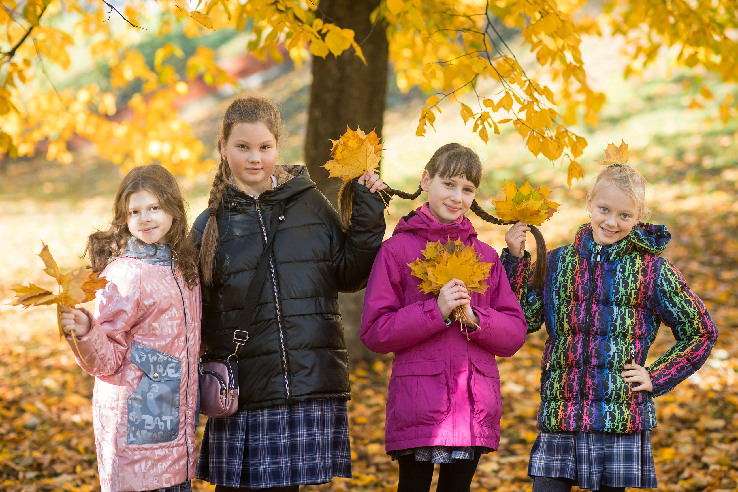 Прогулки школьников. Фотограф в Твери и Москве Юлия Бахтамова