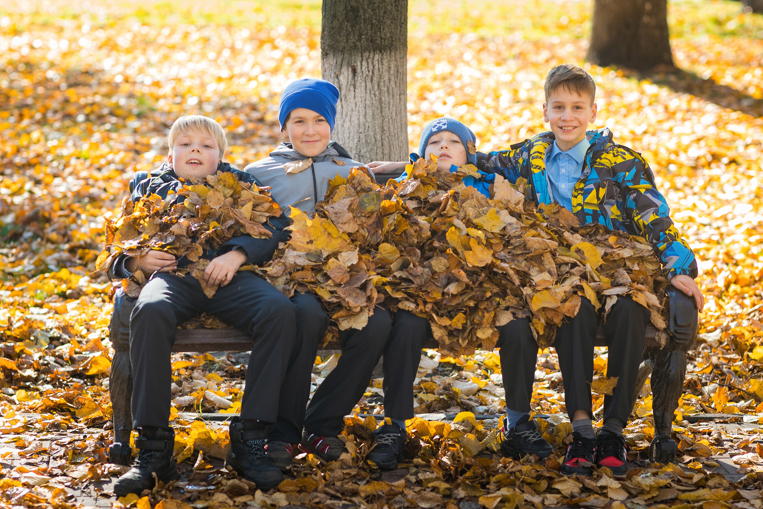 Прогулки школьников. Фотограф в Твери и Москве Юлия Бахтамова