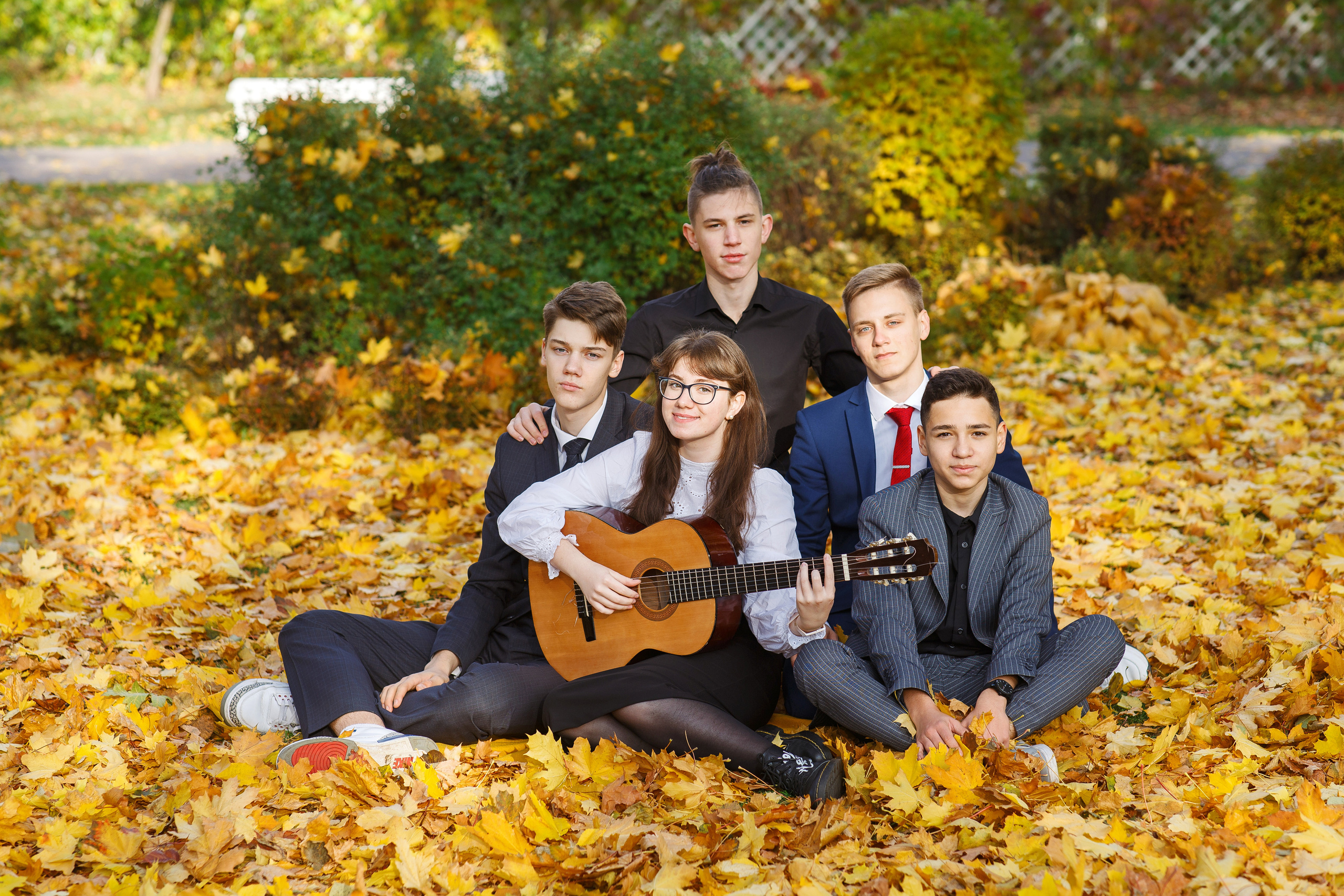 Прогулки школьников. Фотограф в Твери и Москве Юлия Бахтамова