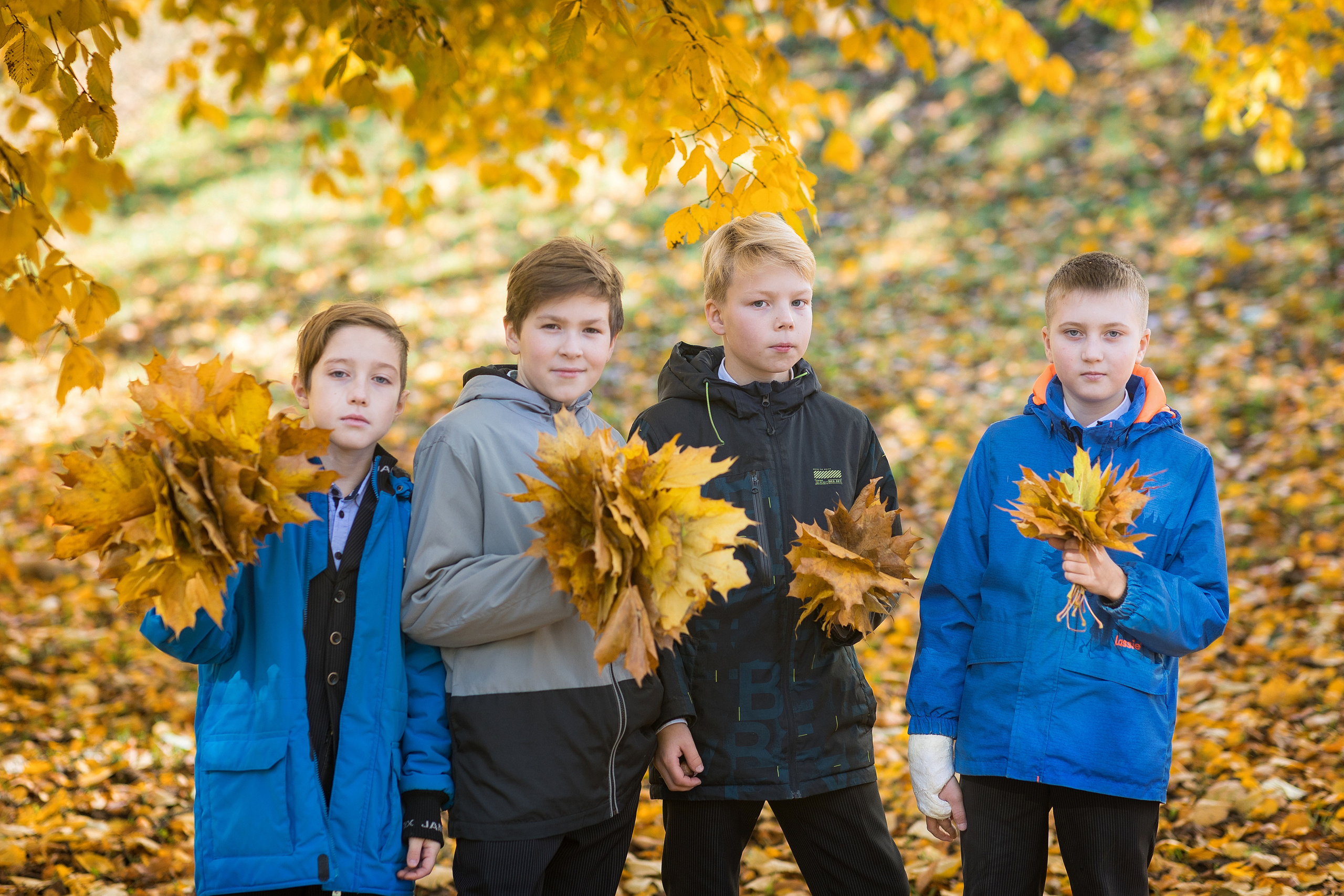 Прогулки школьников. Фотограф в Твери и Москве Юлия Бахтамова