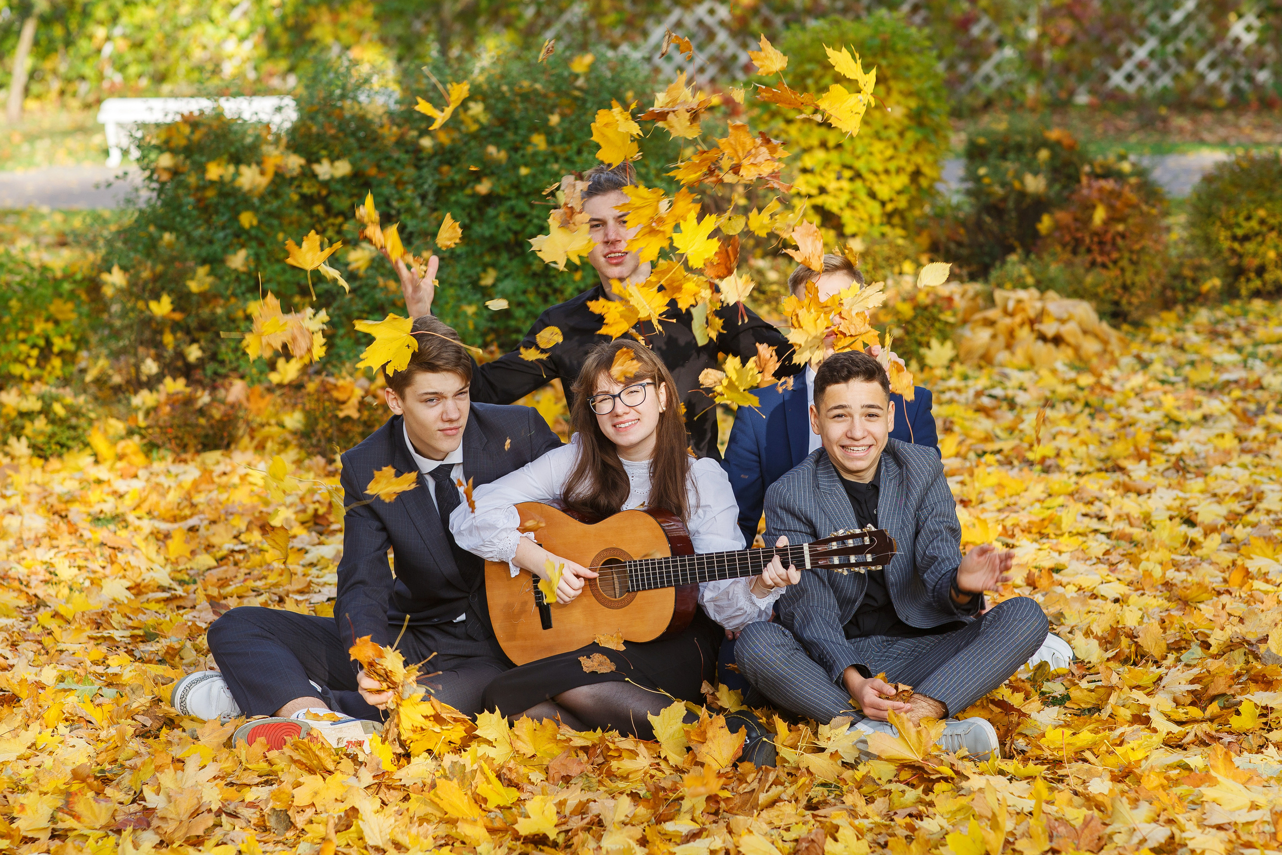 Прогулки школьников. Фотограф в Твери и Москве Юлия Бахтамова