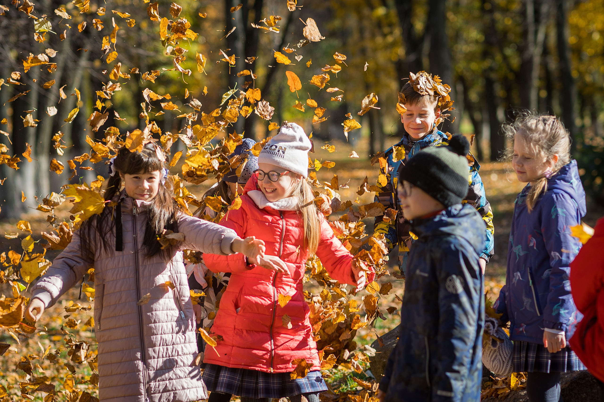Прогулки школьников. Фотограф в Твери и Москве Юлия Бахтамова