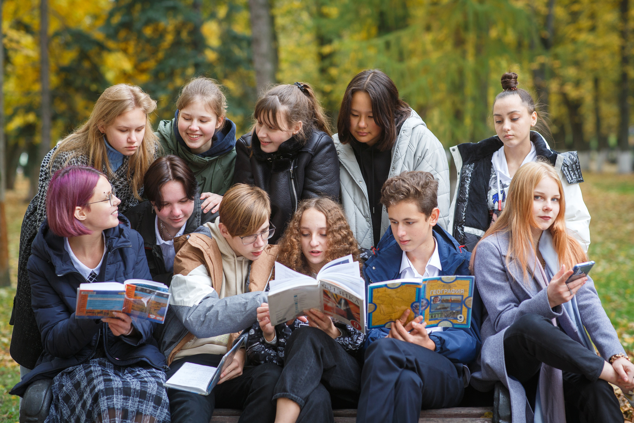 Прогулки школьников. Фотограф в Твери и Москве Юлия Бахтамова