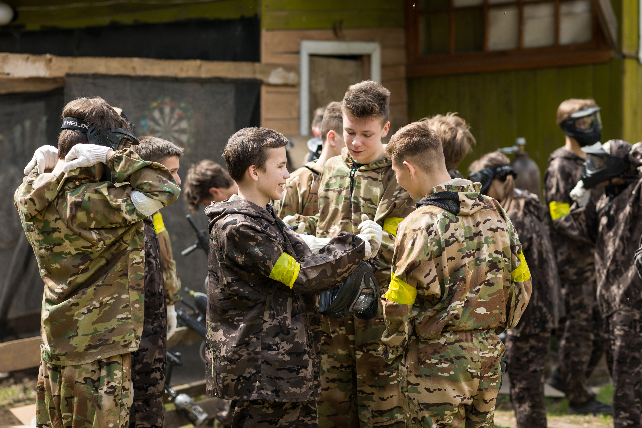 Пейнтбол. Фотограф в Твери и Москве Юлия Бахтамова