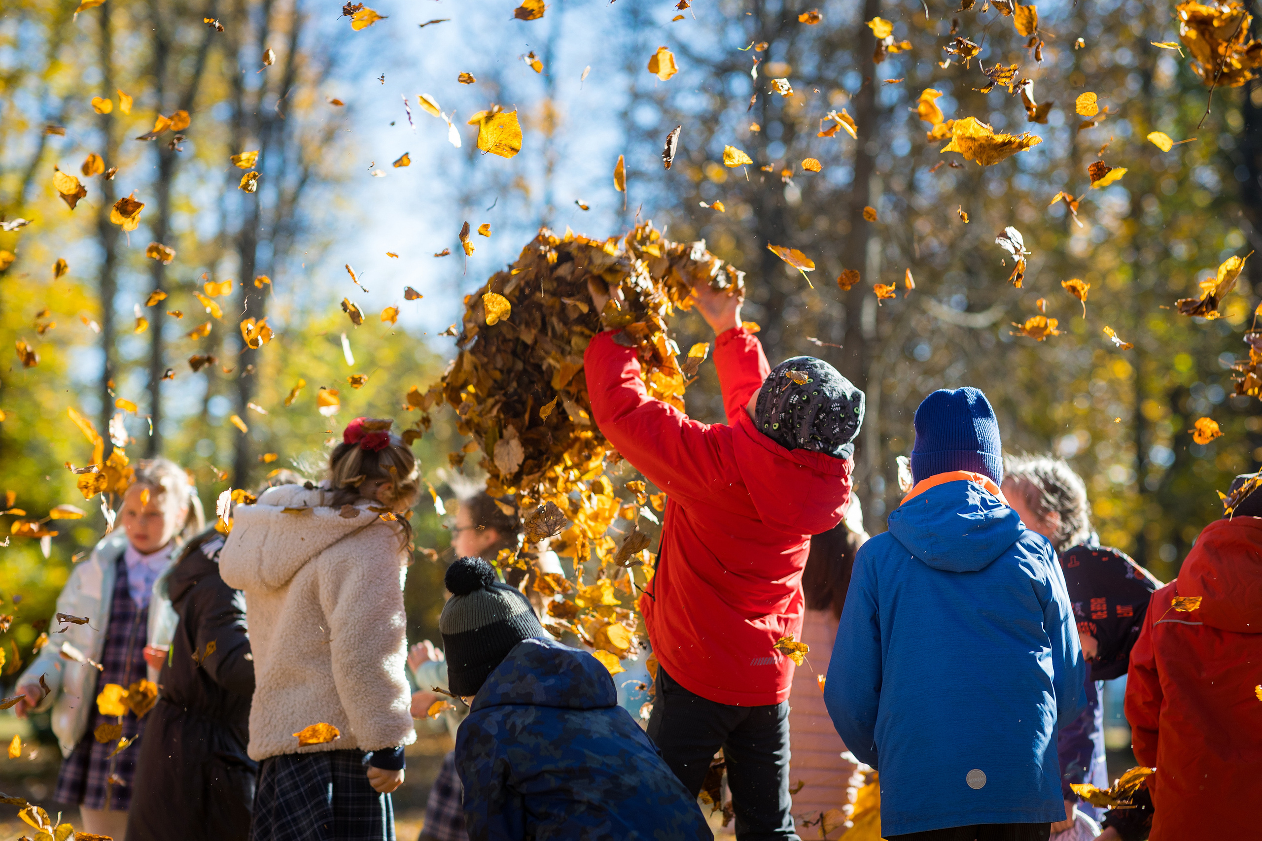 Прогулки школьников. Фотограф в Твери и Москве Юлия Бахтамова