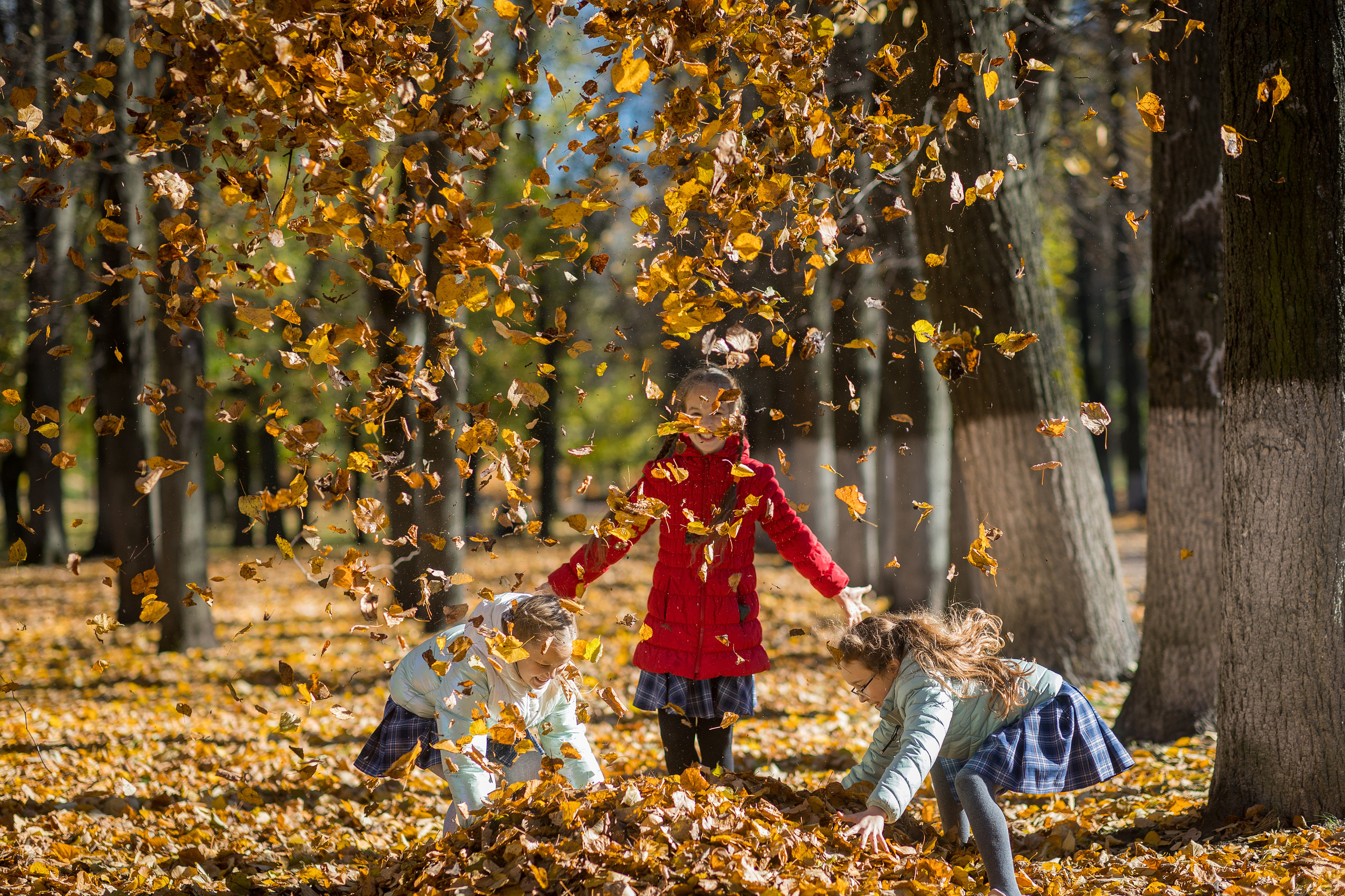 Прогулки школьников. Фотограф в Твери и Москве Юлия Бахтамова