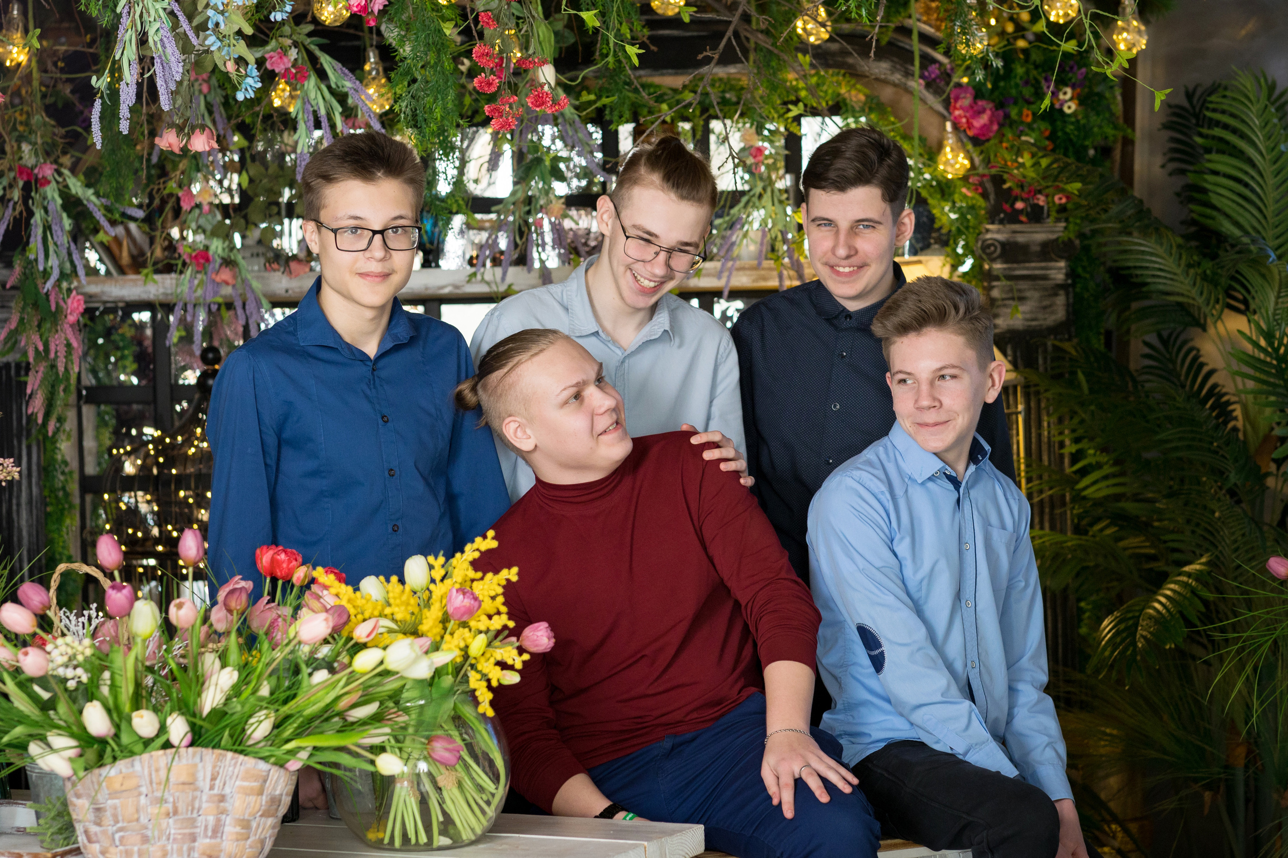 Студийные съемки школьников. Фотограф в Твери и Москве Юлия Бахтамова