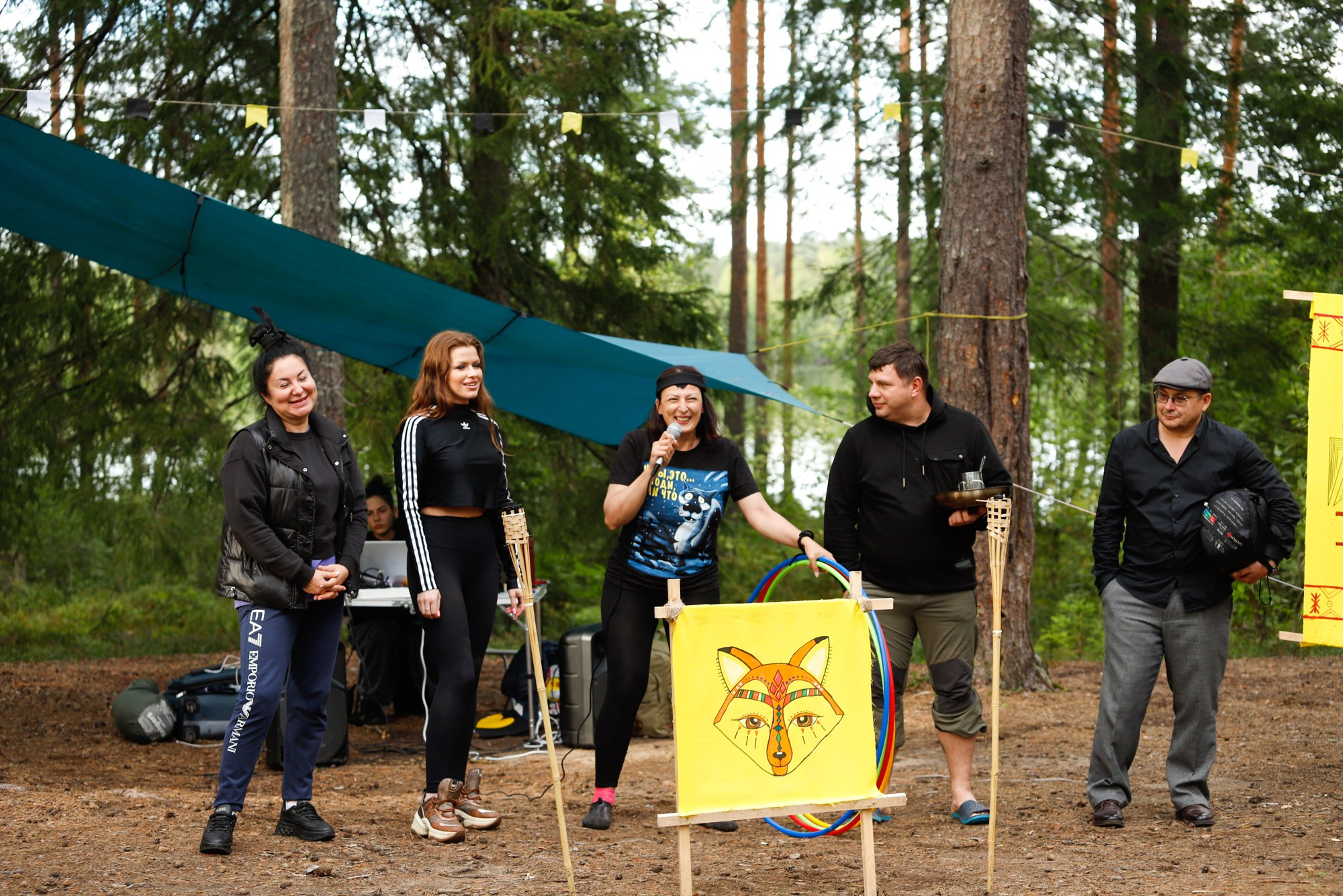 «Последний герой» в лагере для взрослых «Изи». Фотограф Дарья Попова