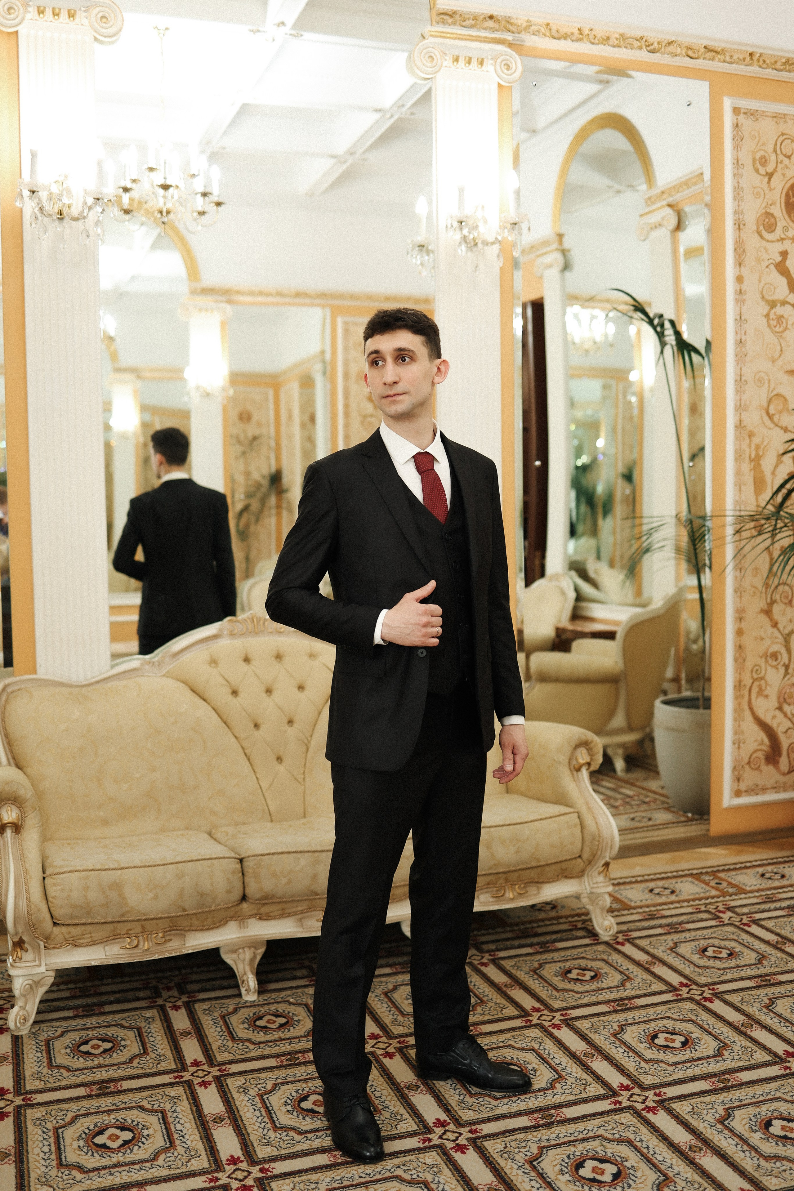 Свадебная фотосессия в отеле Radisson Blu Olympiyskiy
