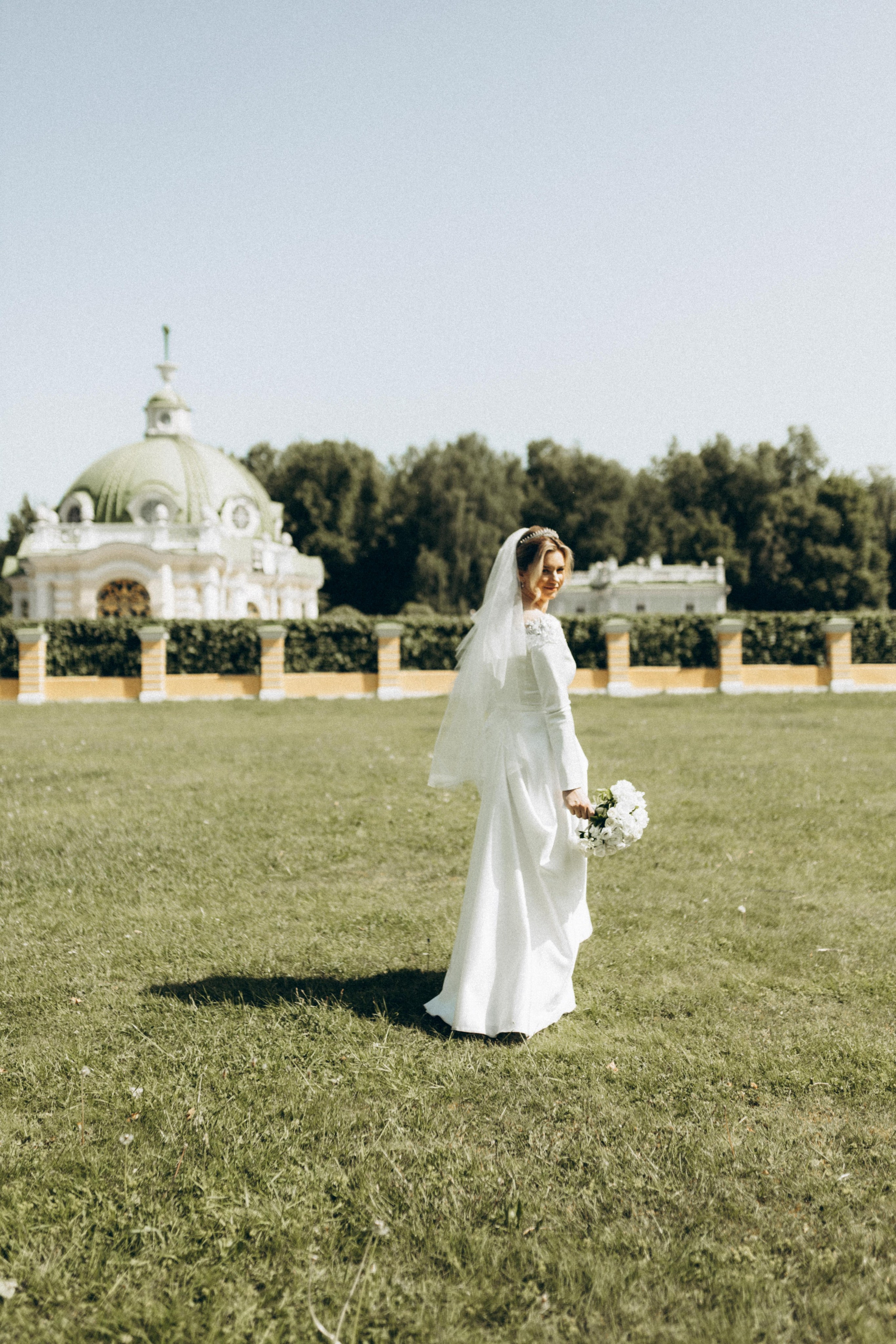 Свадебная фотосессия в Кусково