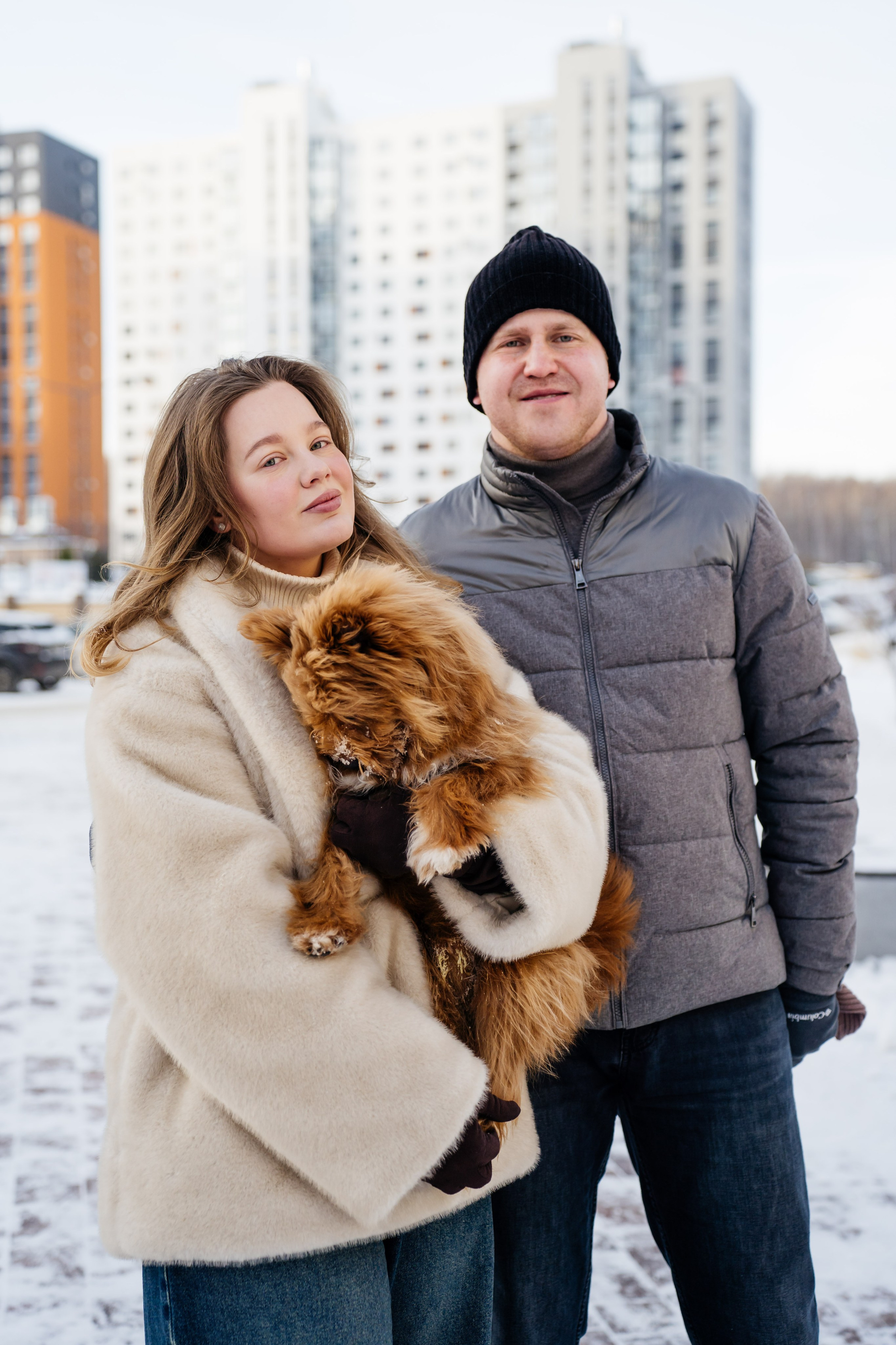 Зимняя прогулка. Видеограф и Фотограф в Челябинске Ксения и Владимир Рюмины