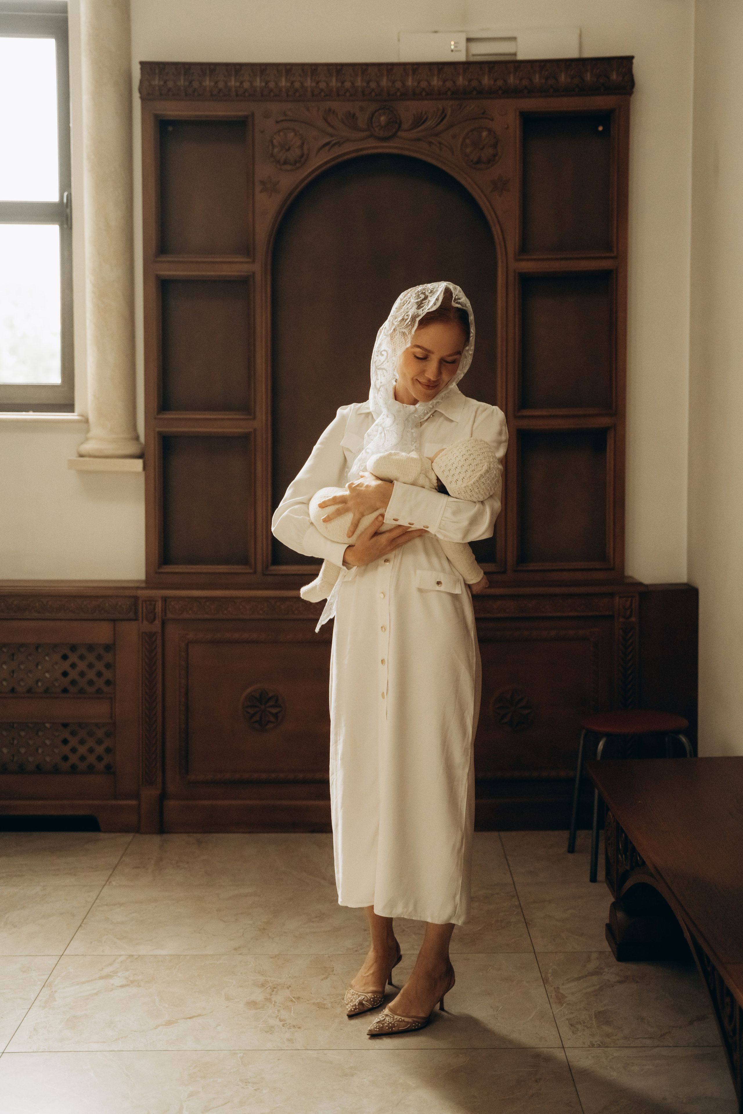 Крещение Настеньки и Максимки. Фотограф Мария Миллс | Минск