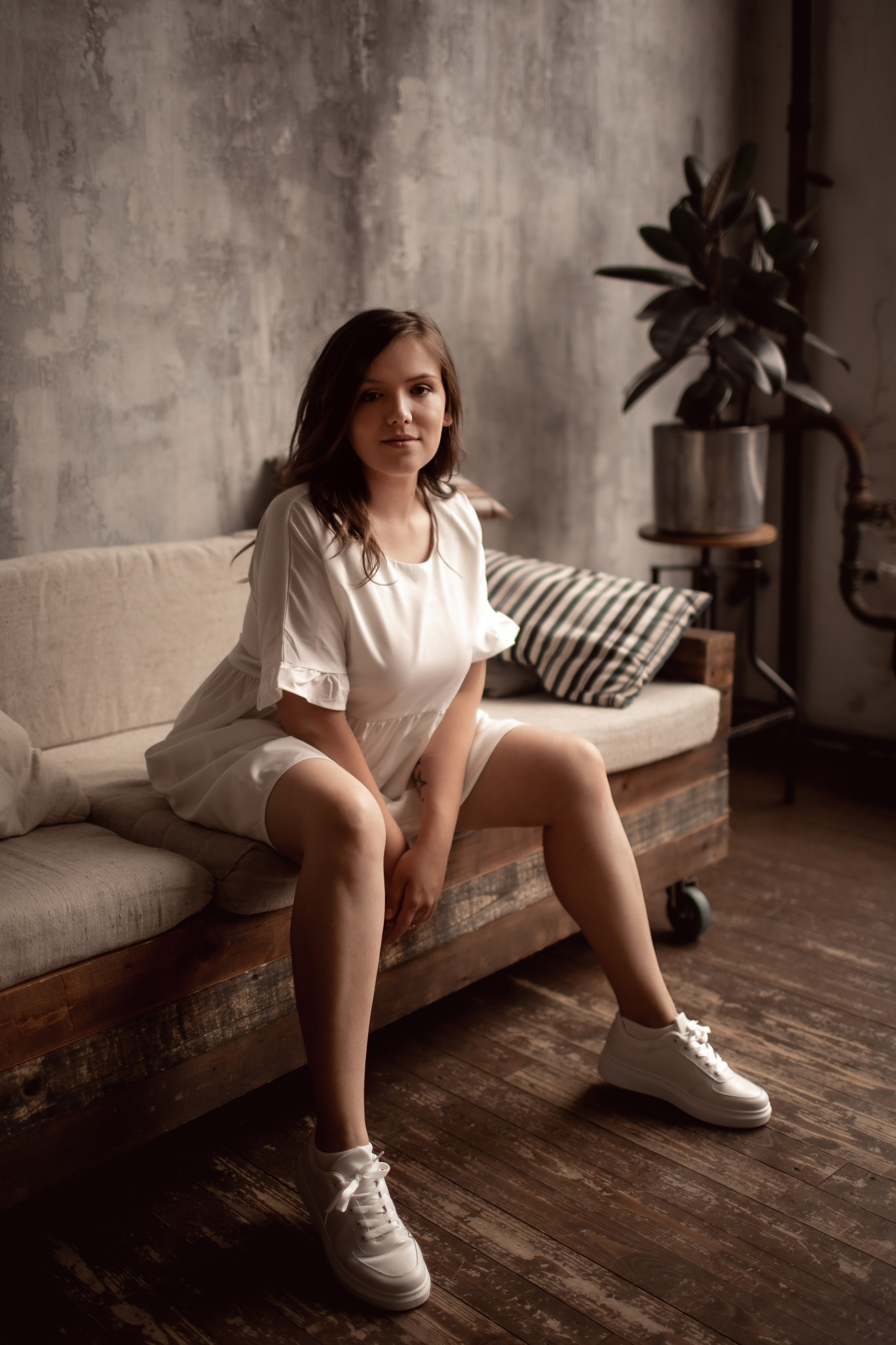 Валерия и Геннадий с крошкой. Семейный фотограф в Москве