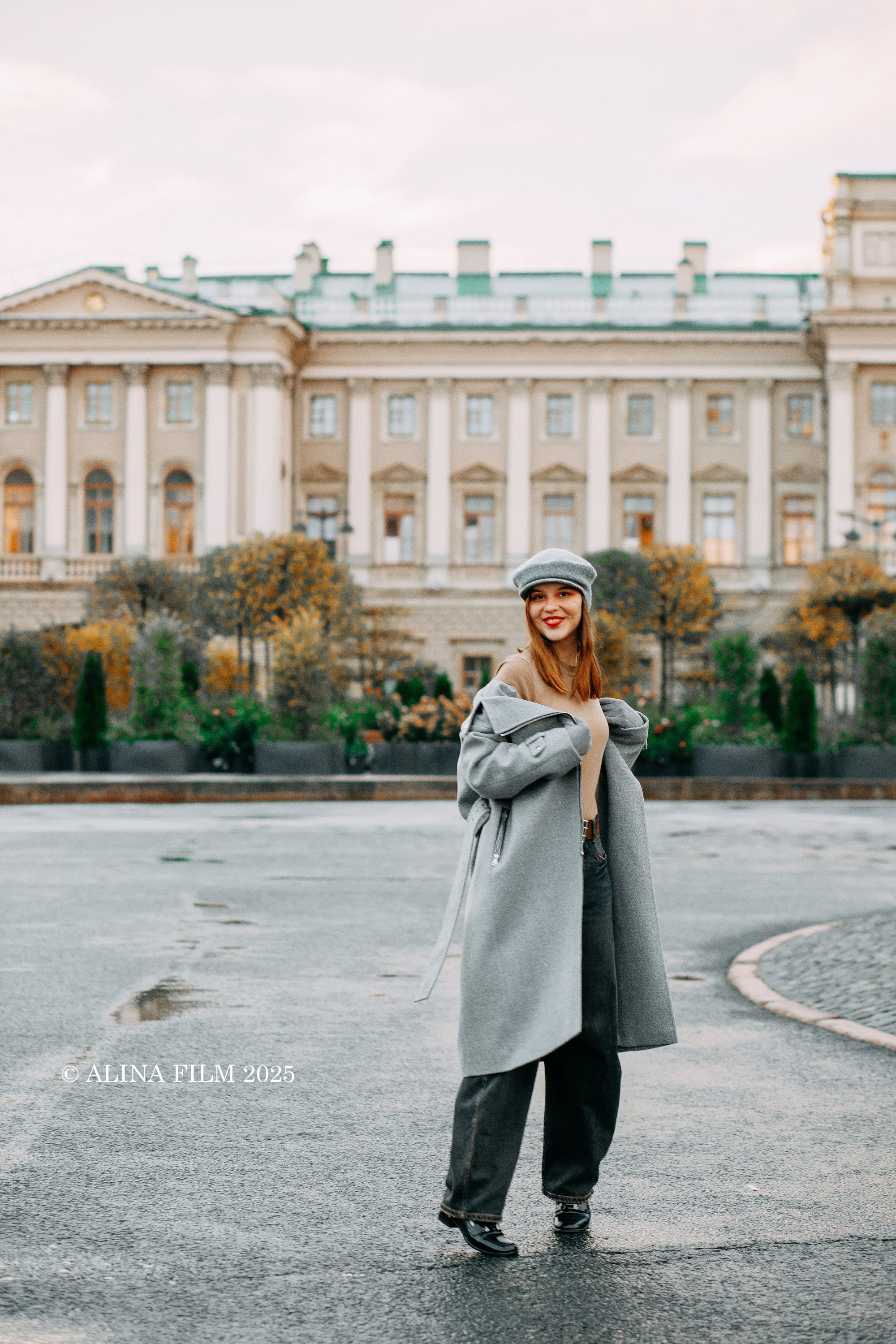 Фотосессия на рассвете у Исаакиевского собора. Фотограф в Санкт-Петербурге Alina Film