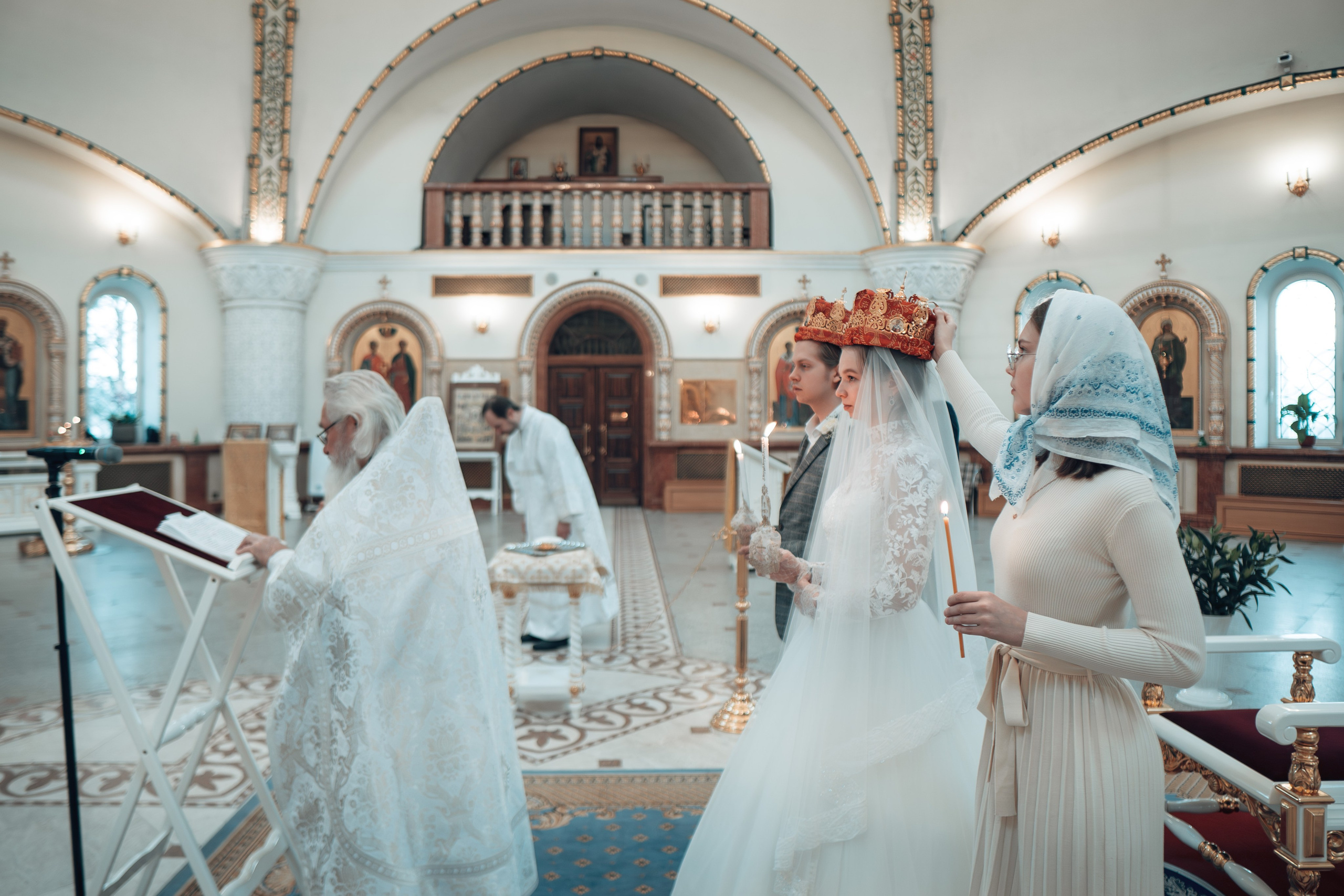 Венчание в Москве Евы и Даниила