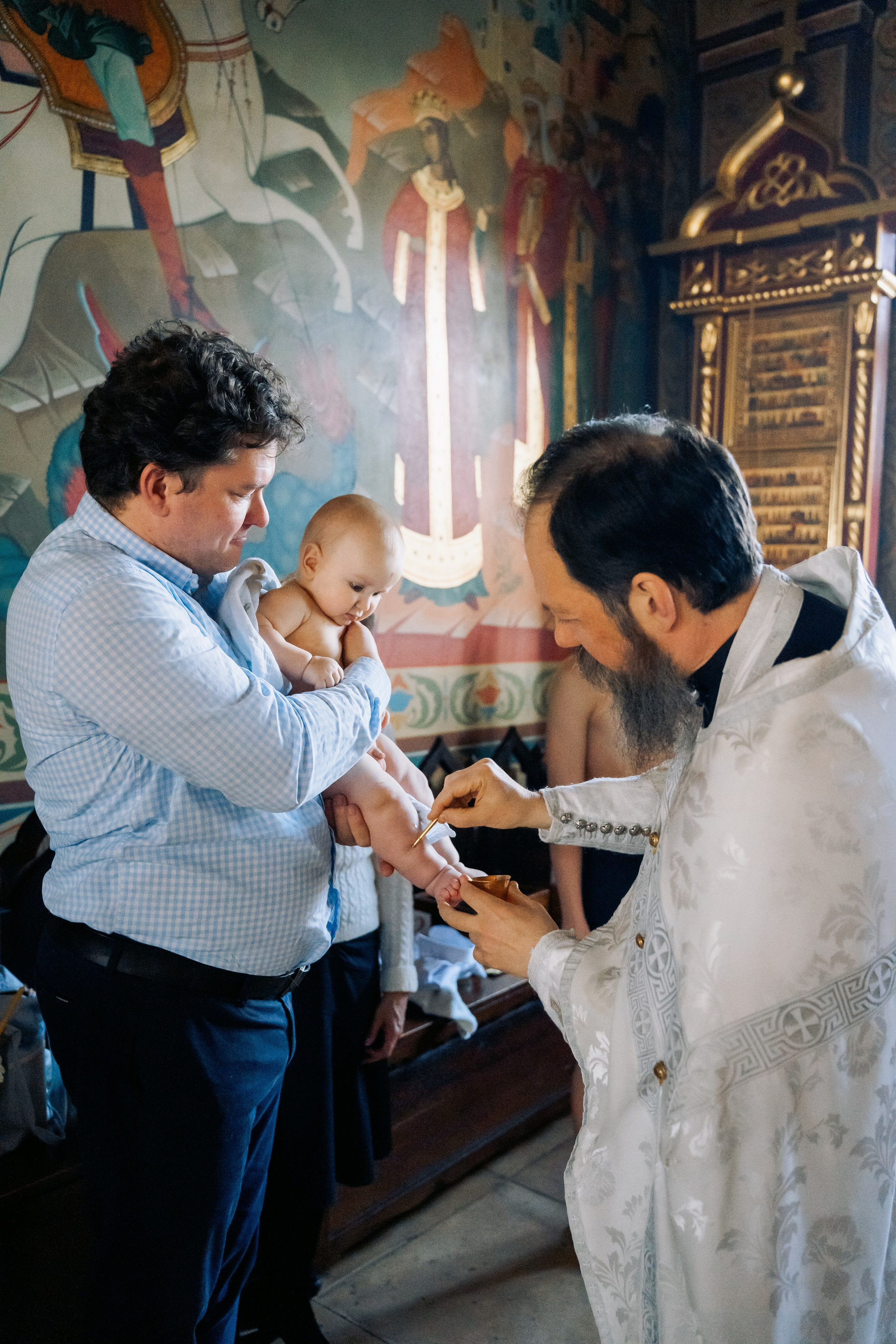 Крещение Мирона. Фотограф Казакова Анастасия