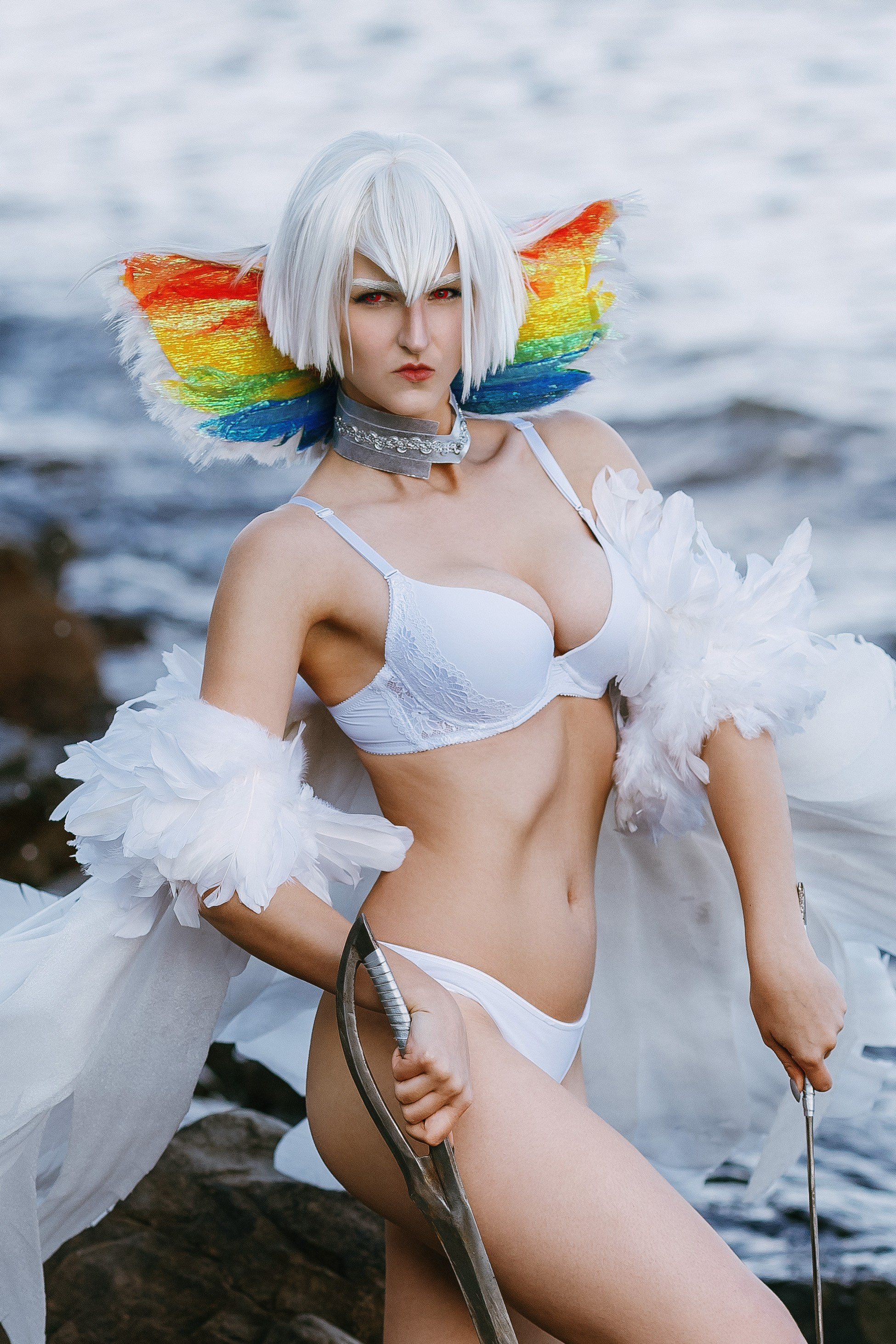 Косплей фотосессия с Рагё Кирюин (Ragyou Kiryuuin) из&nbsp;«Убей или умри» (Kill la Kill) от фотографа Олега Мороза
