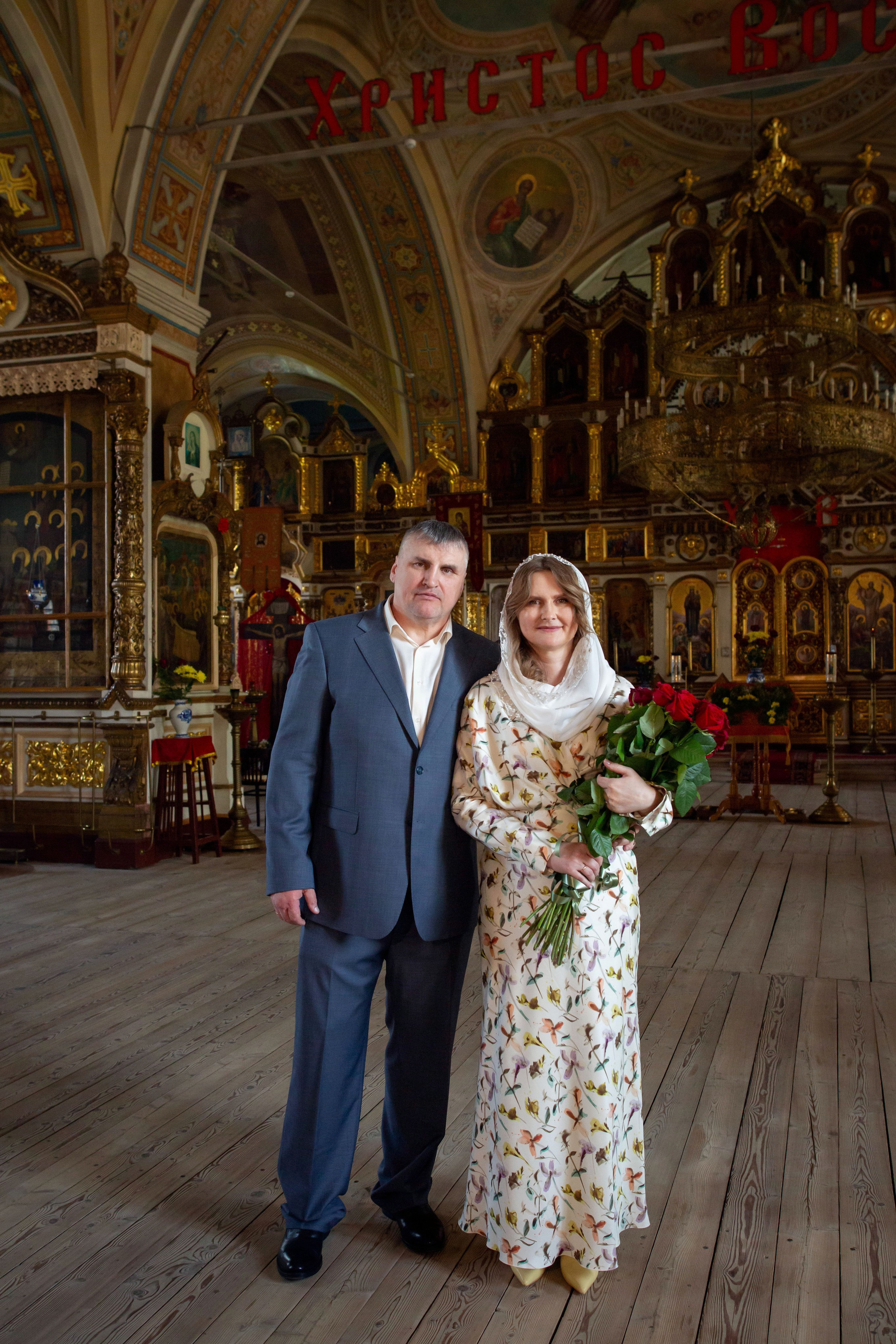 Венчание Сергей и Анна Воскресенский храм. Семейный и детский фотограф Анна Петракова