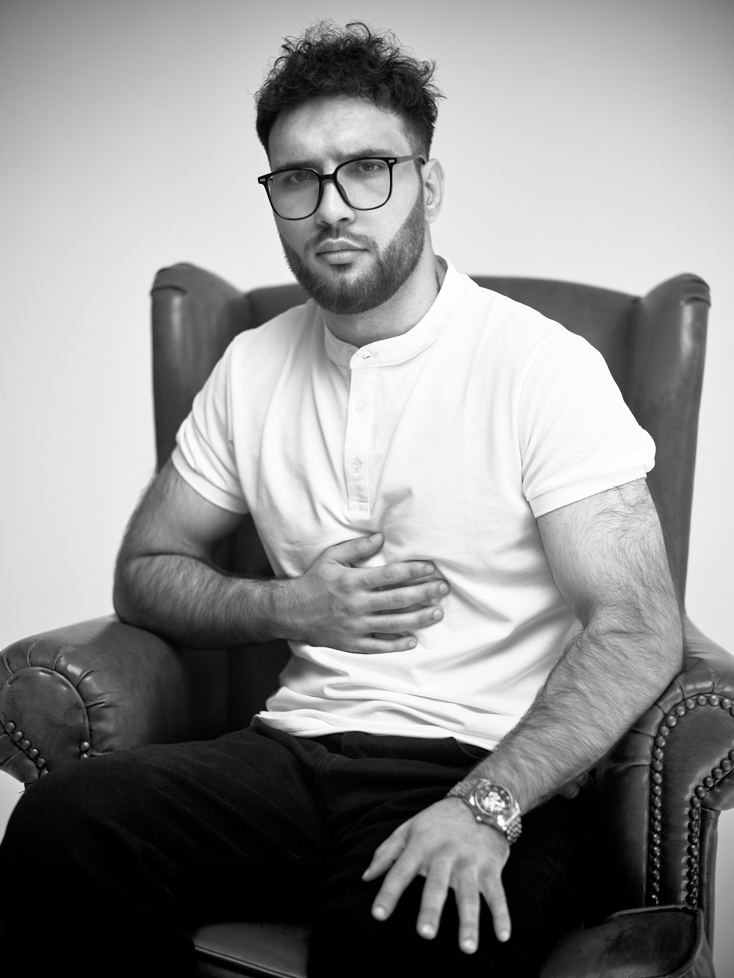 Мужской портрет в студии (Ростов-на-Дону). Свадебный фотограф в Ростове-на-Дону Владимир Пешков