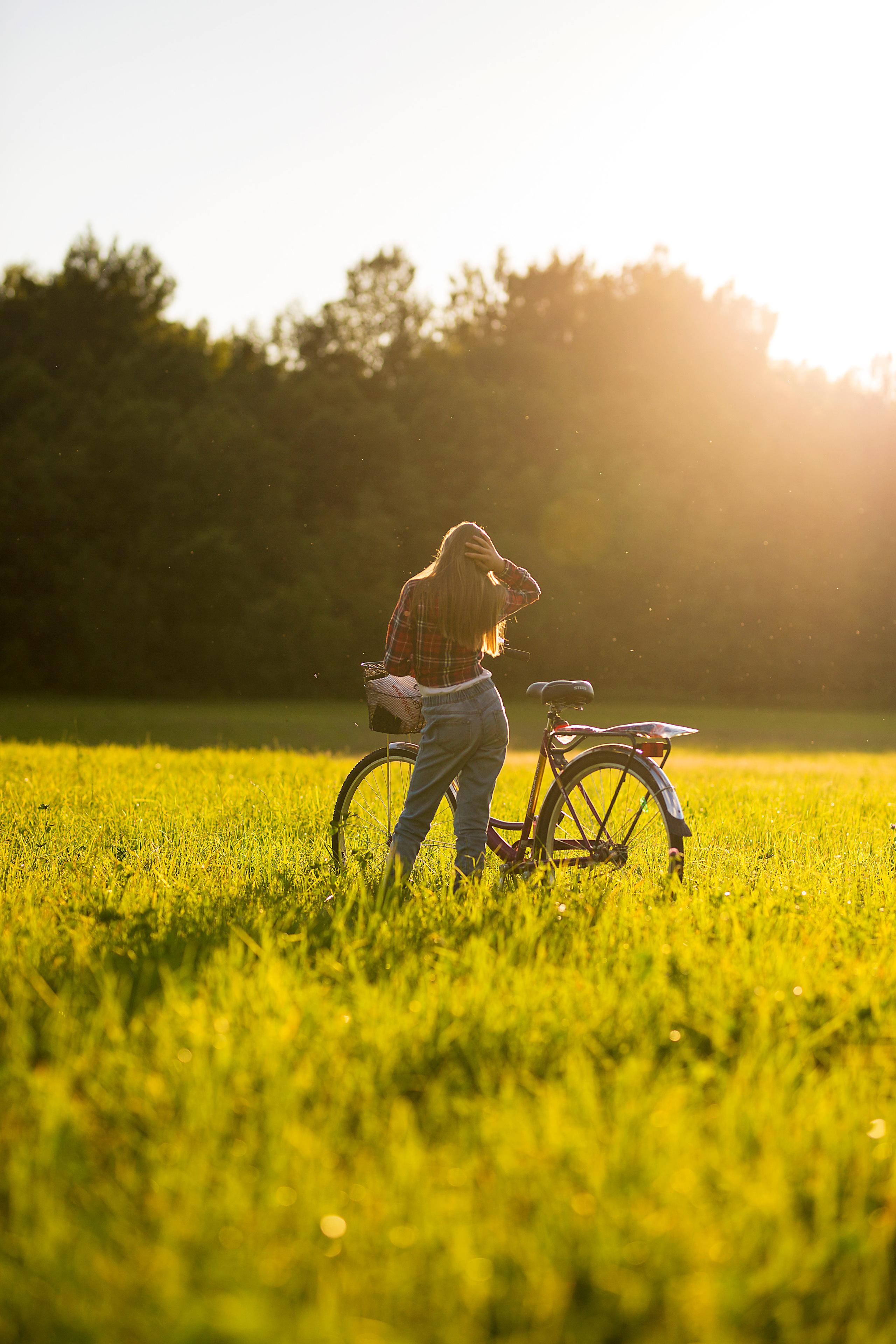 Фотосессия в поле