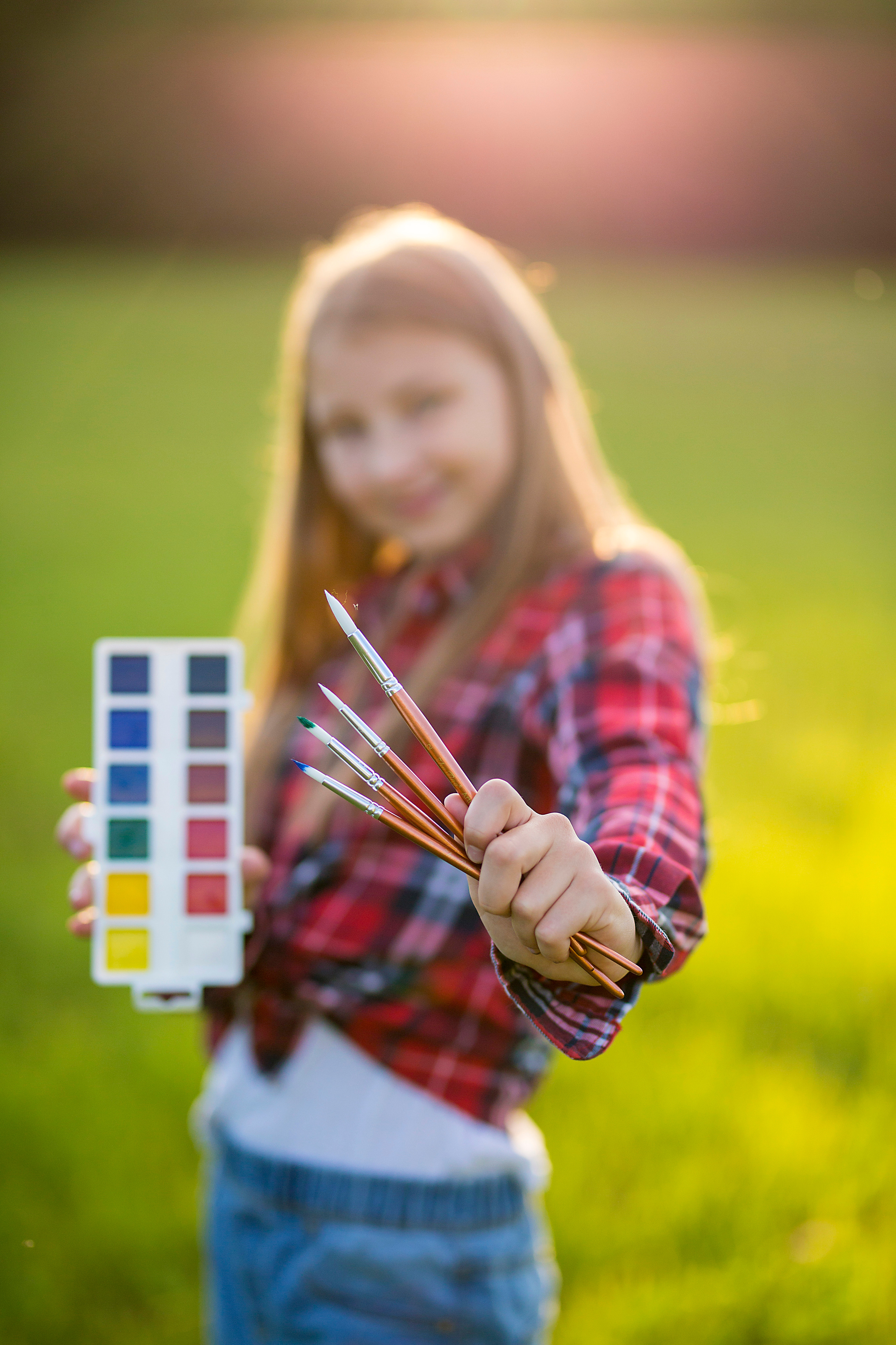 Рисование красками